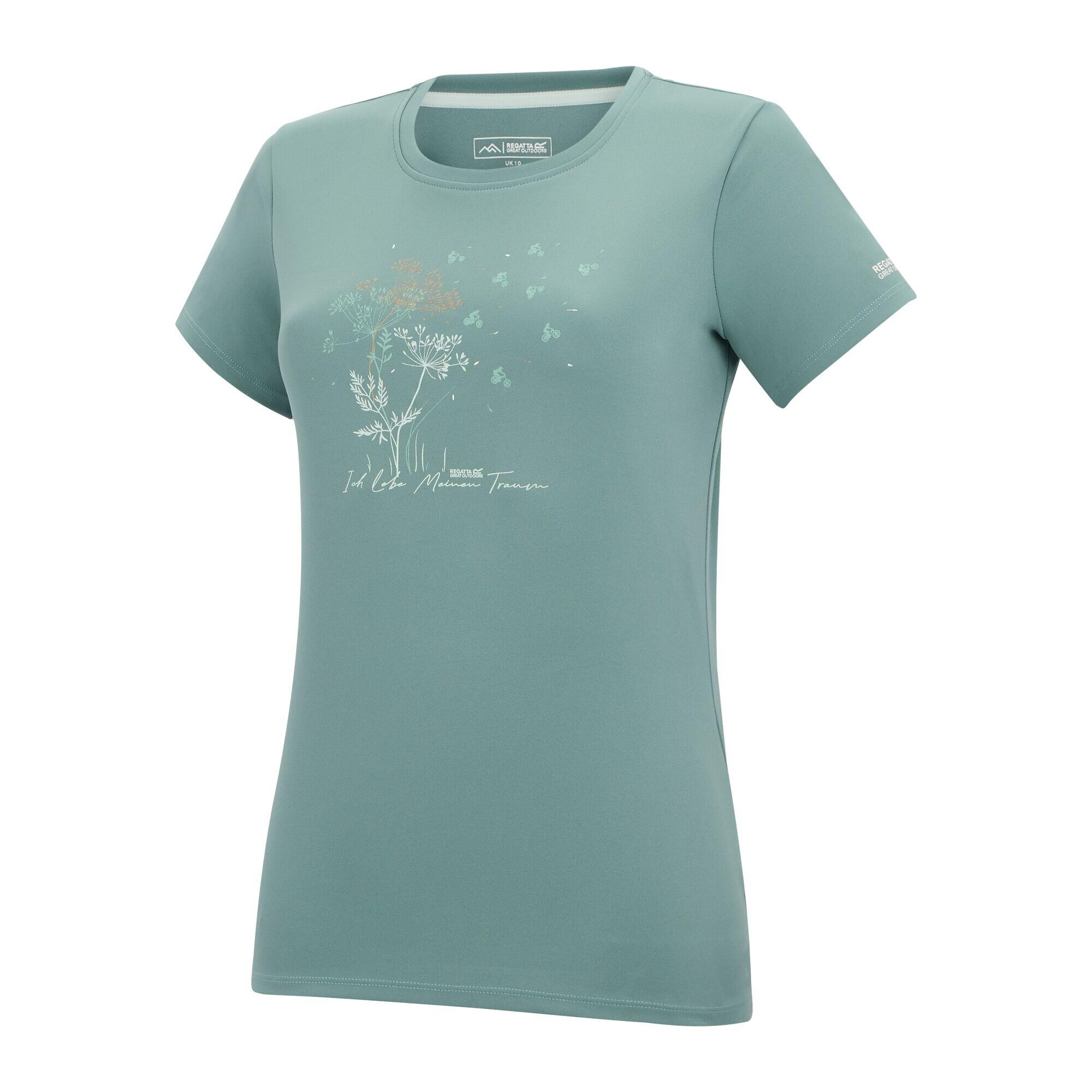 T-shirt à manches courtes pour femmes avec slogan Fingal 7/7