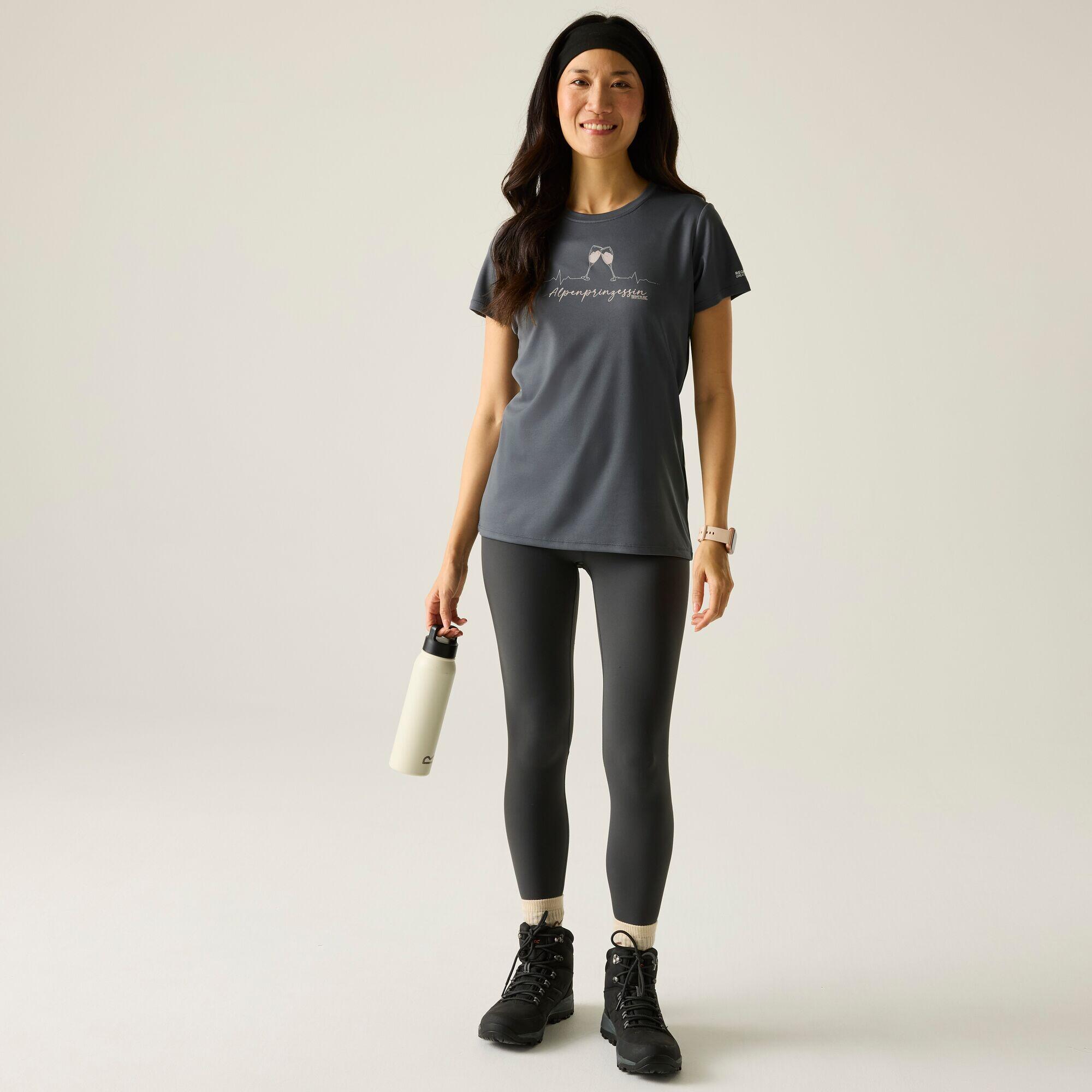 T-shirt à manches courtes pour femmes avec slogan Fingal 3/7
