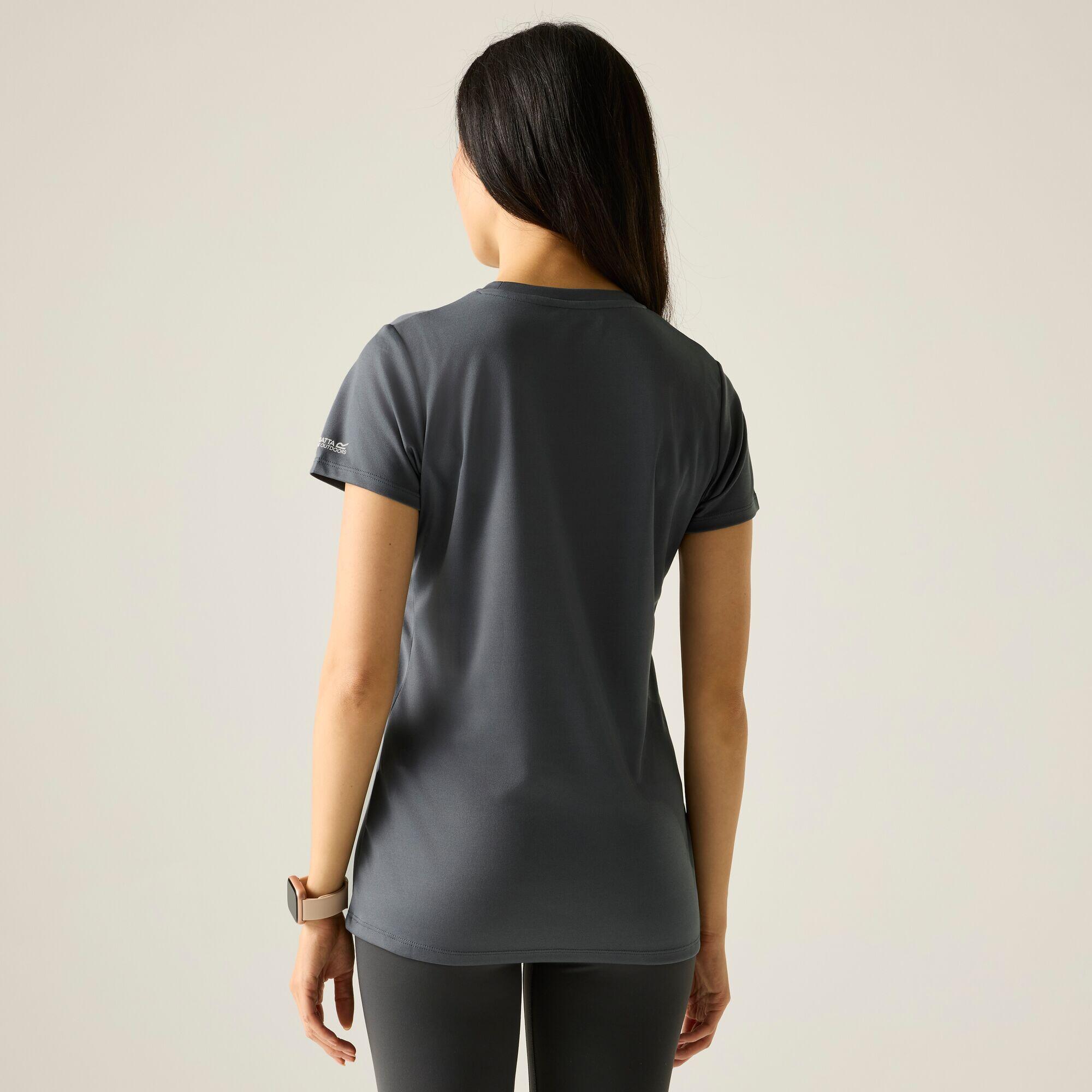 T-shirt à manches courtes pour femmes avec slogan Fingal 2/7