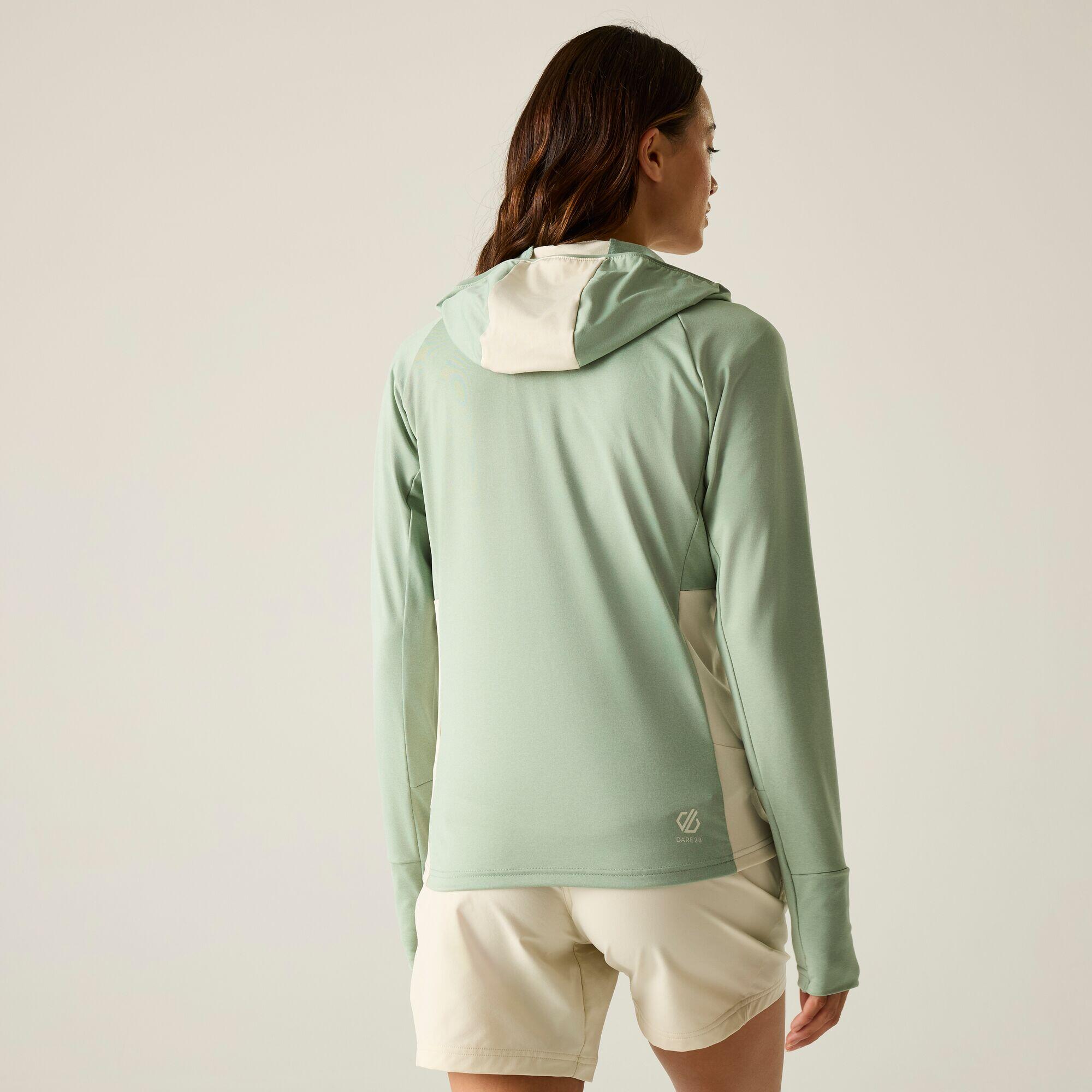 Dames Evolving III Colour Blocked Hooded Stretch Midlayer 2/7