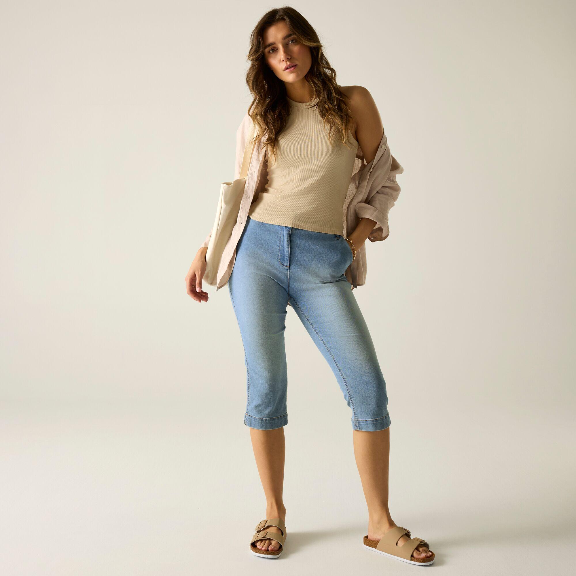 Womens Bayletta Capri Trousers 2/7