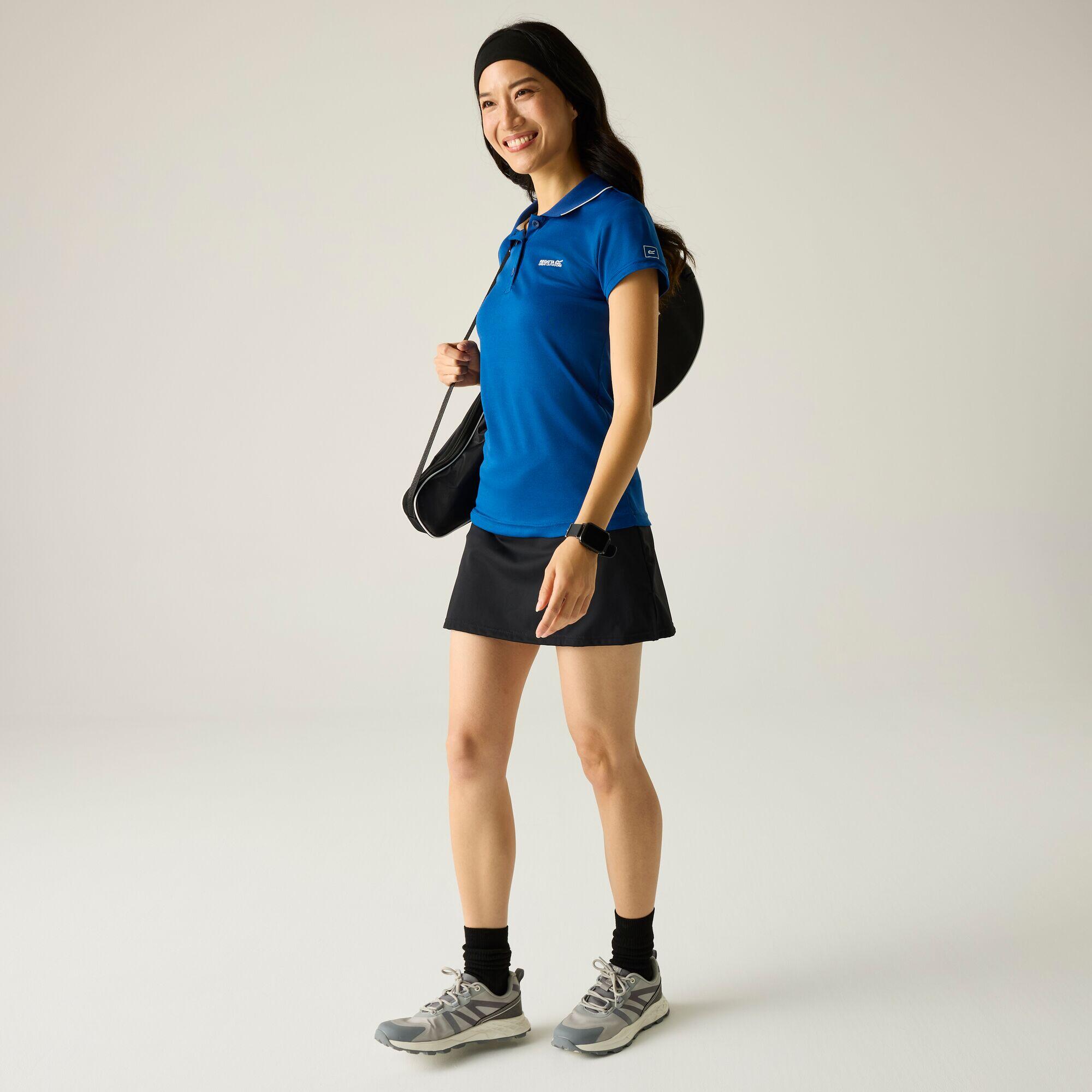 Womens Maverick V Tipped Logo Polo 4/7