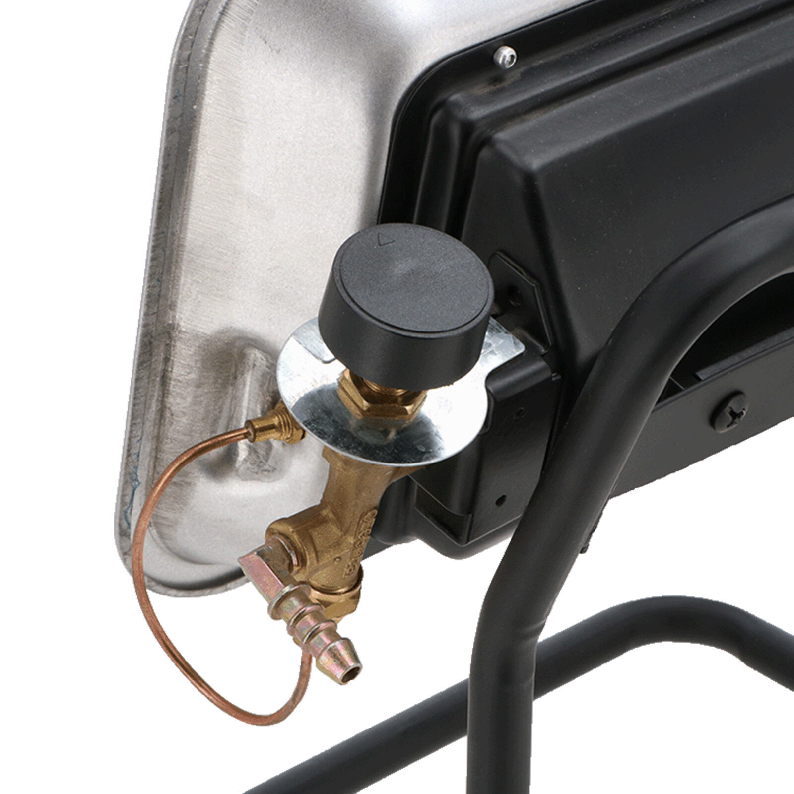 Calefactor de gas para patios toldos de camping cerámico 30 mbar 4,5 kW 3/4