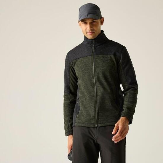 Heren Highton Midlayer Fleece met volledige ritssluiting