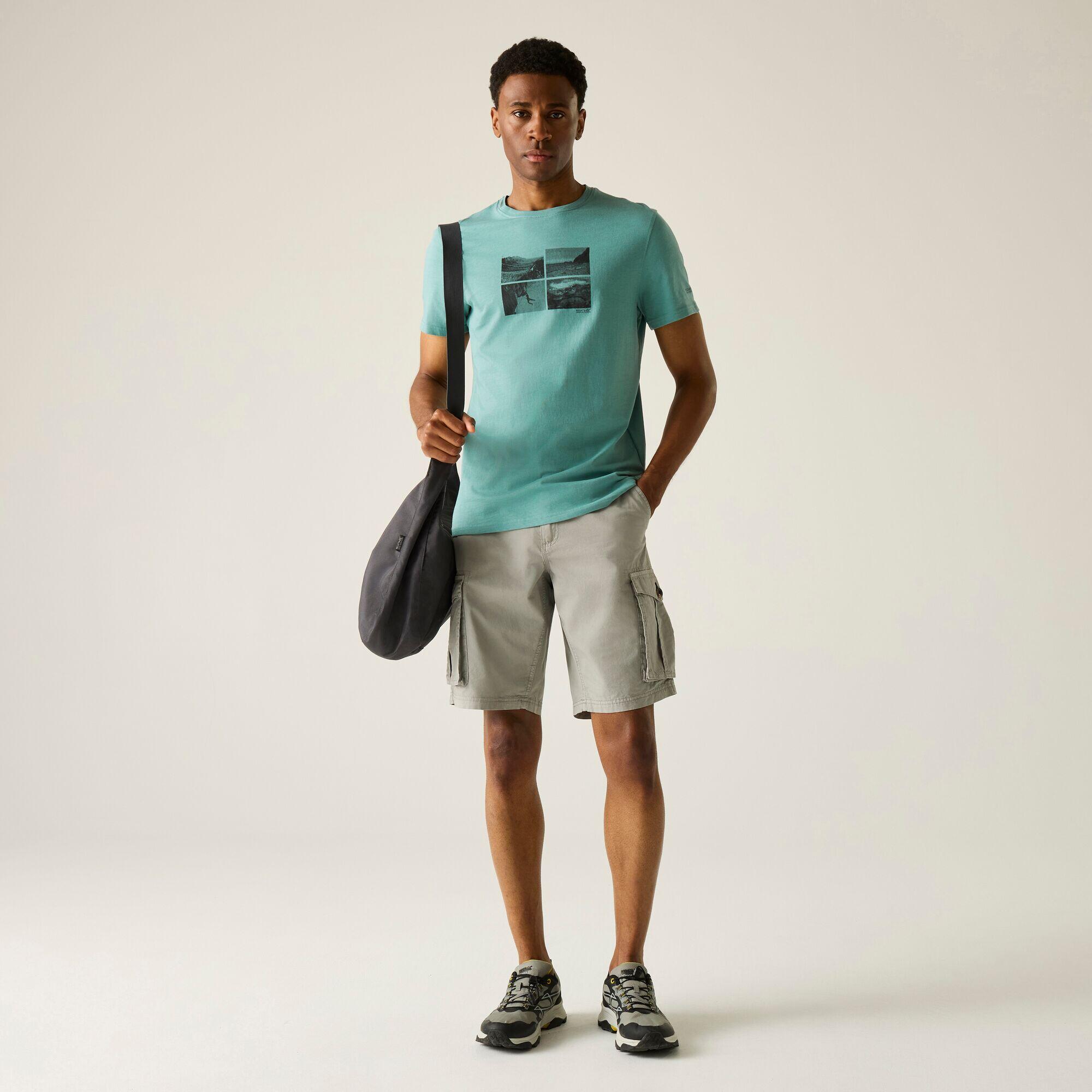 T-shirt graphique à manches courtes pour homme 3/7