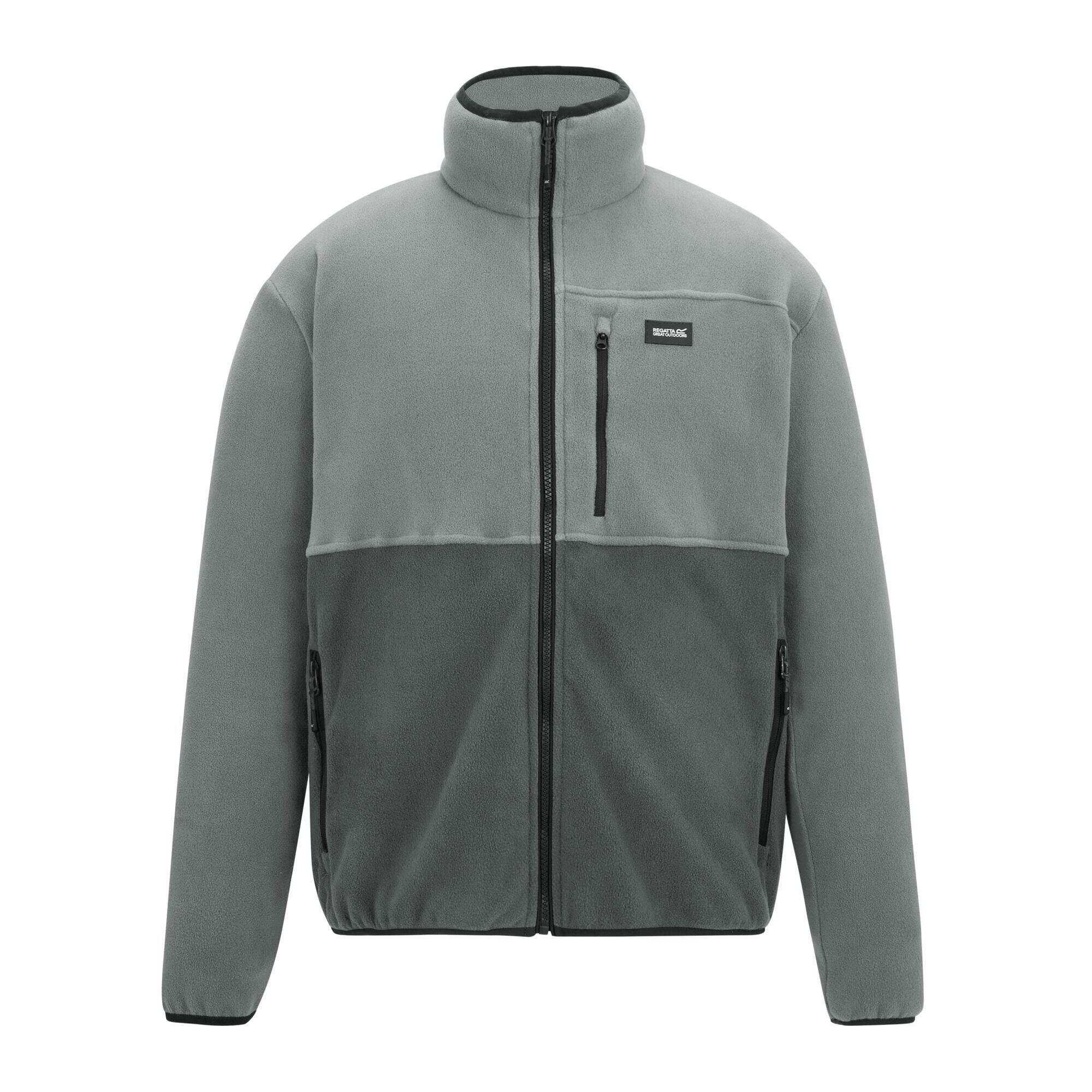 Polaire zippée intégrale Frankie pour homme, color block 5/7