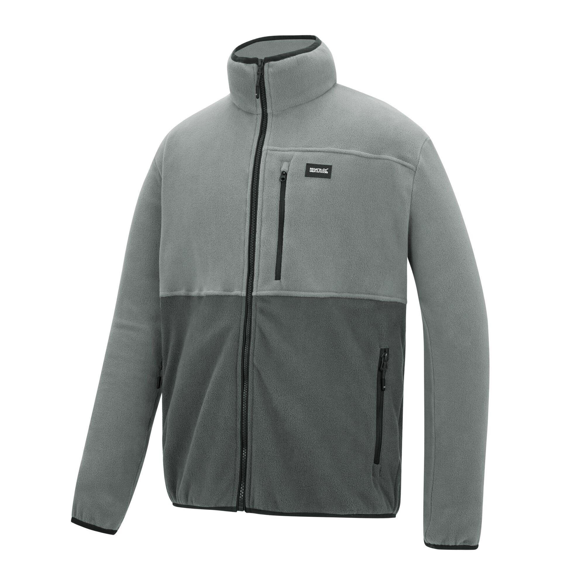 Polaire zippée intégrale Frankie pour homme, color block 7/7