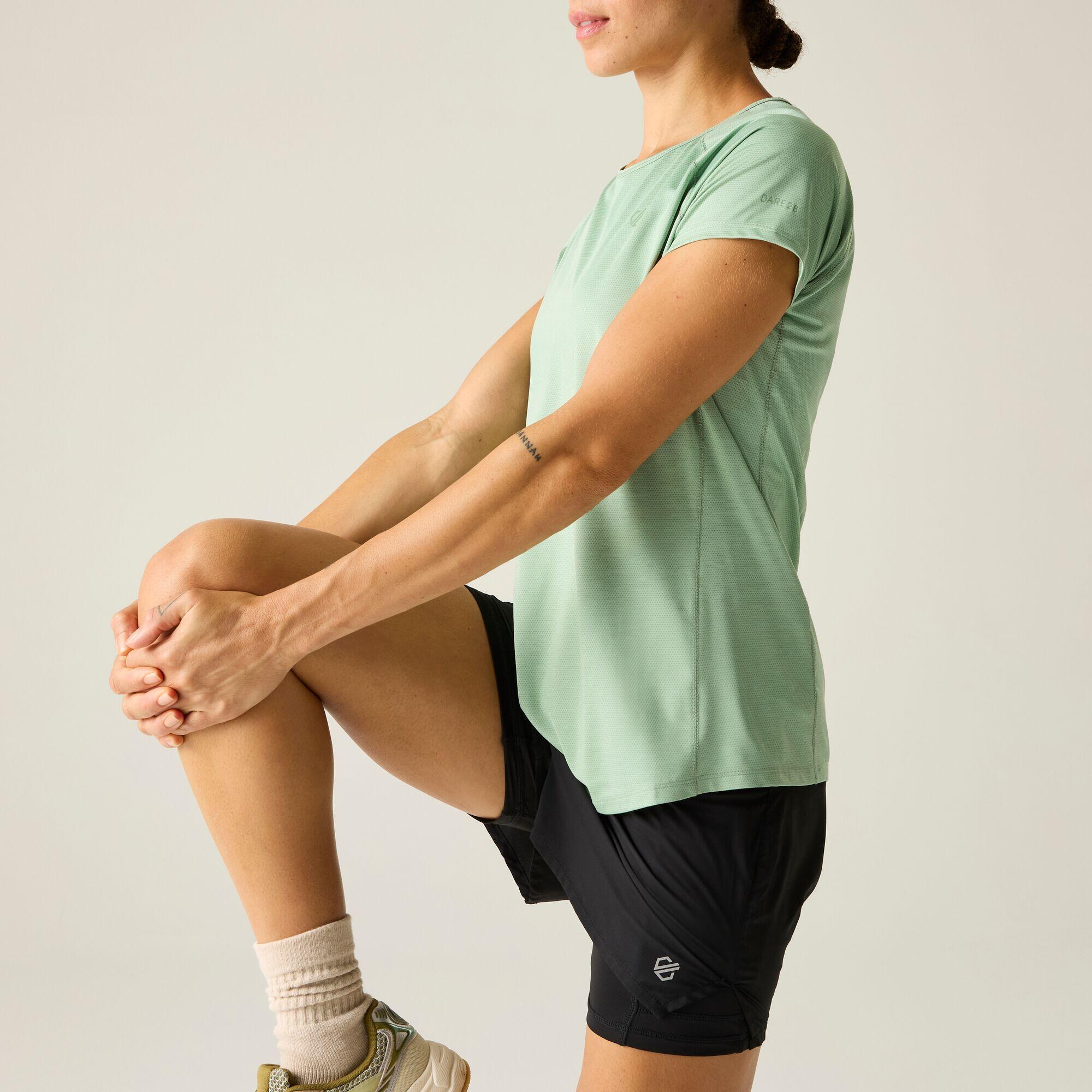 T-shirt à manches courtes et col rond Corral Active pour femme 4/7