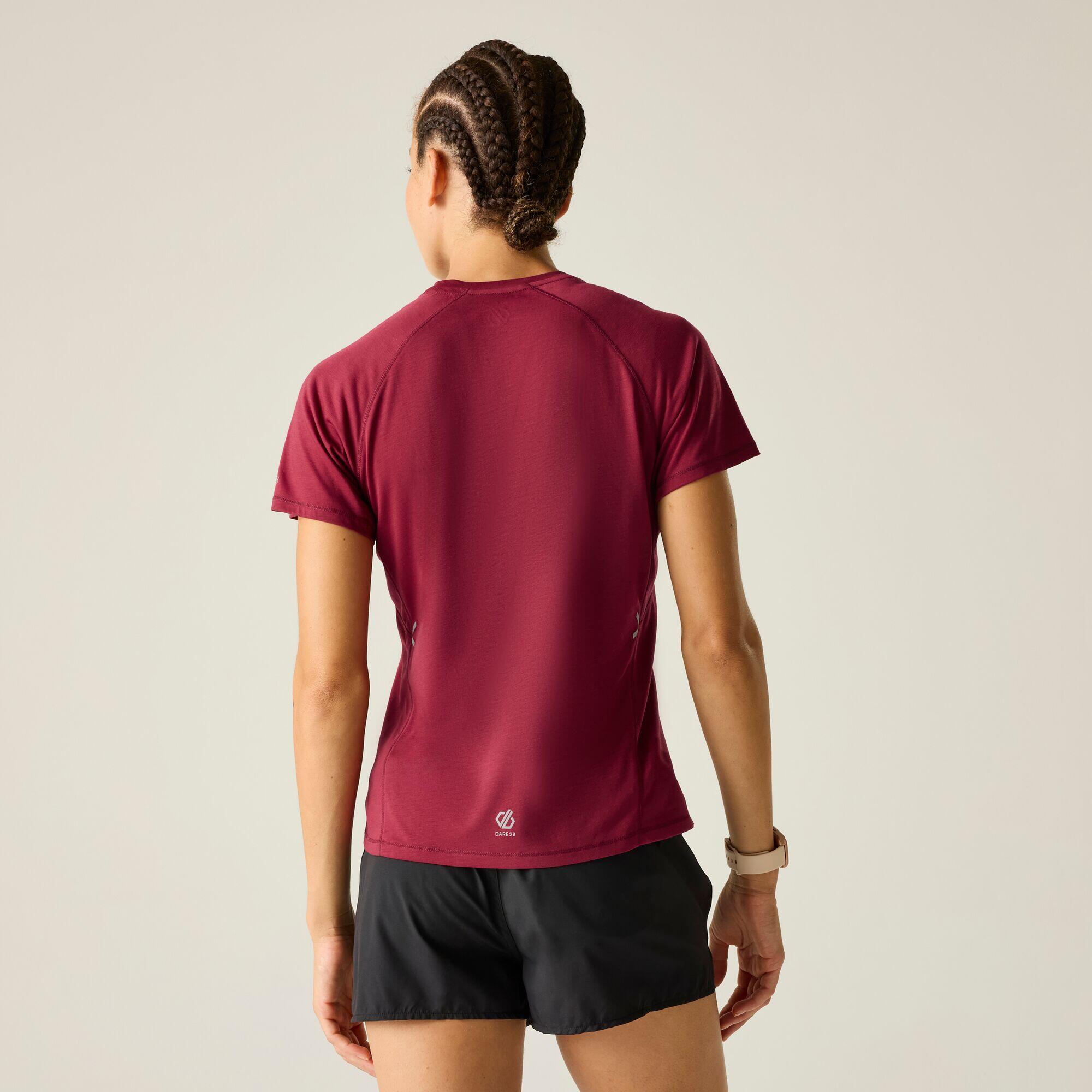 T-shirt de course à manches courtes pour femme Nimble 2/7