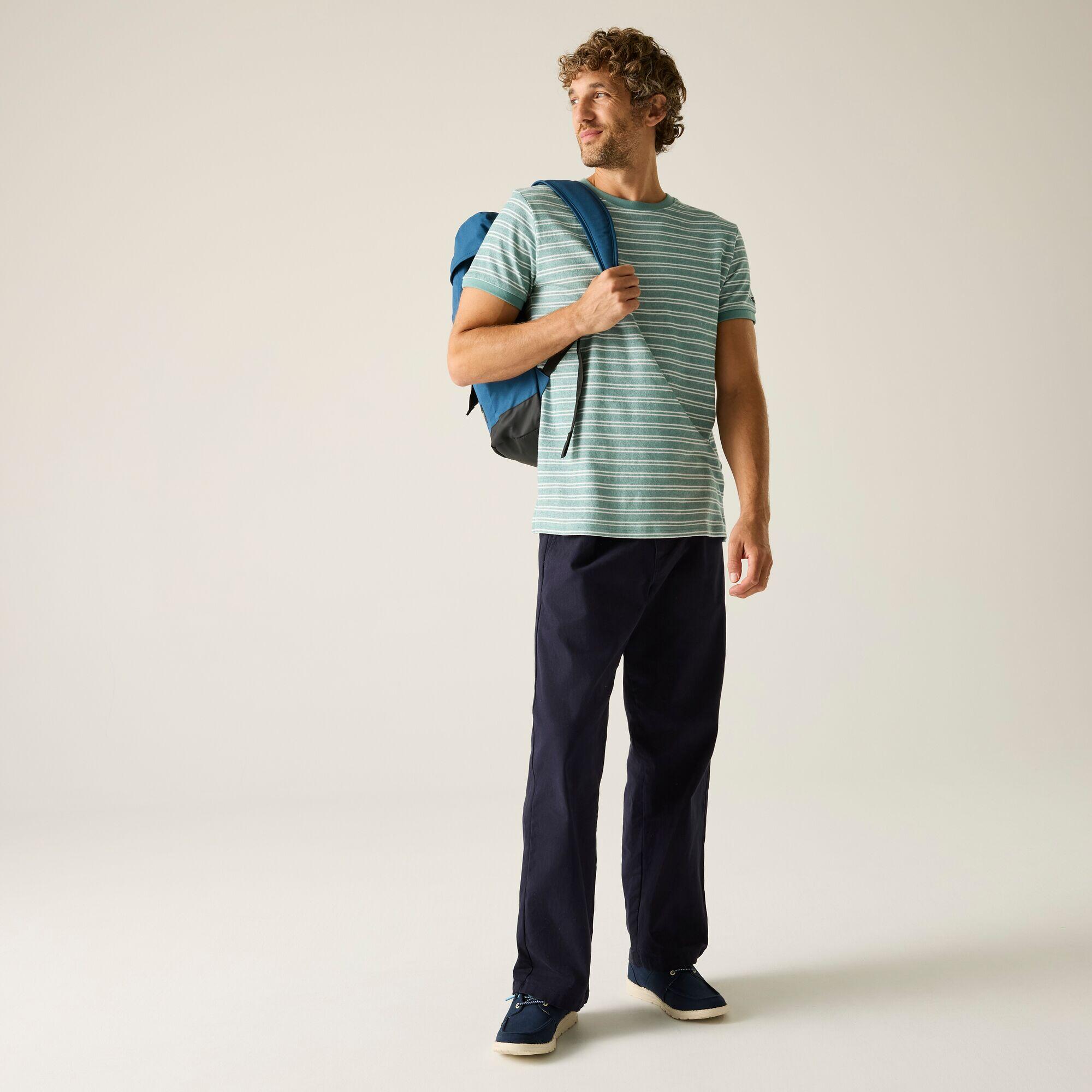 T-shirt à manches courtes rayé Benlin pour homme 3/7