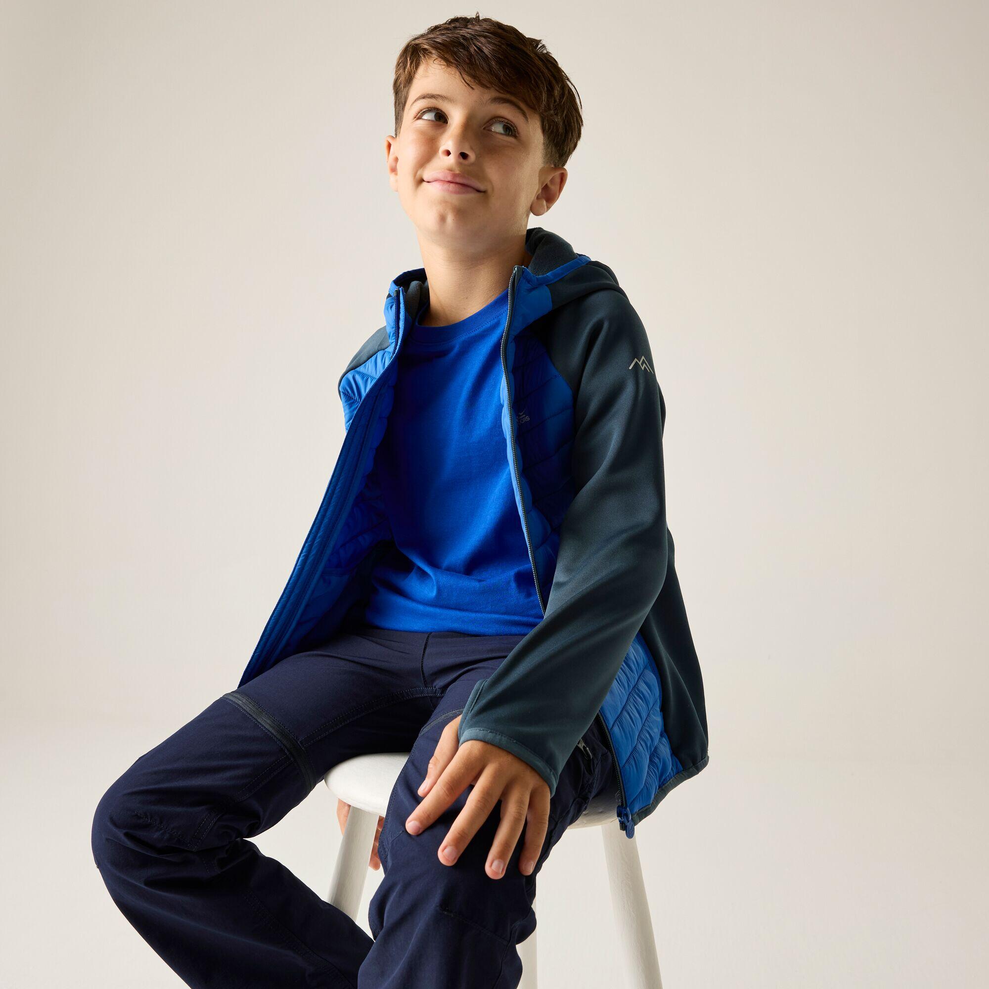 Kids Junior Andreson Hybrid Quilted Jacket 3/7