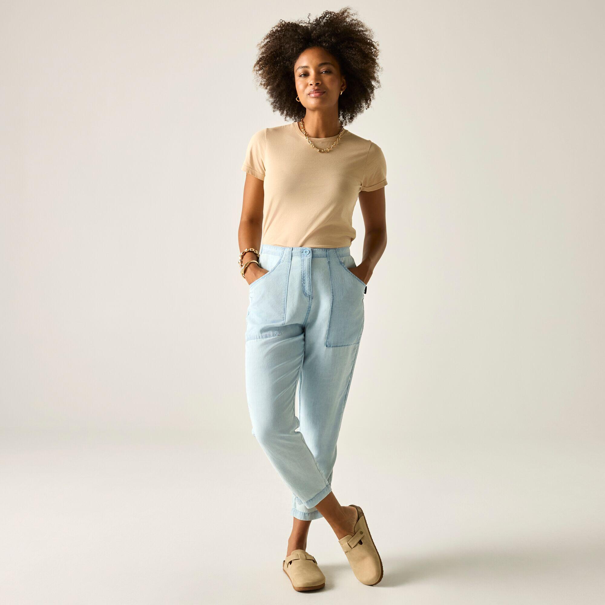 Pantalones capri Shorebella para mujer 4/7