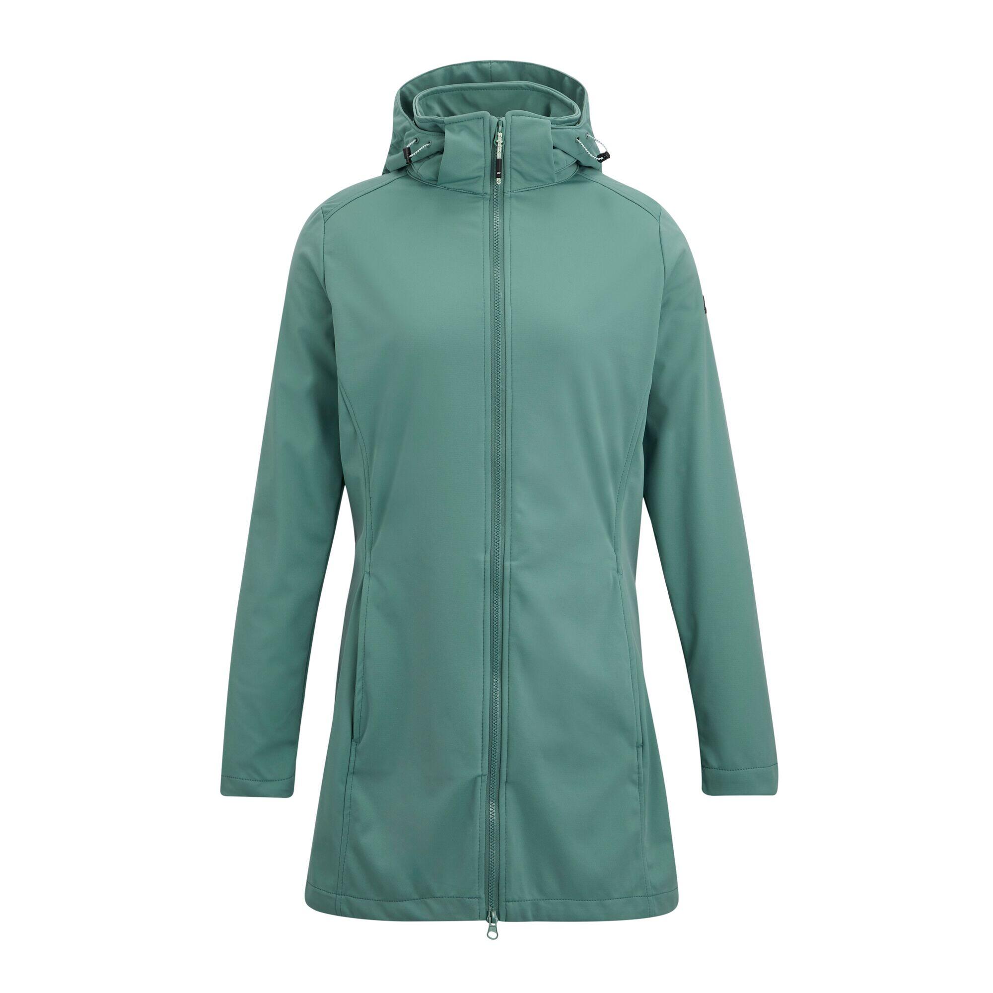 Veste softshell longue à capuche déperlante Carisbrooke pour femme 7/7