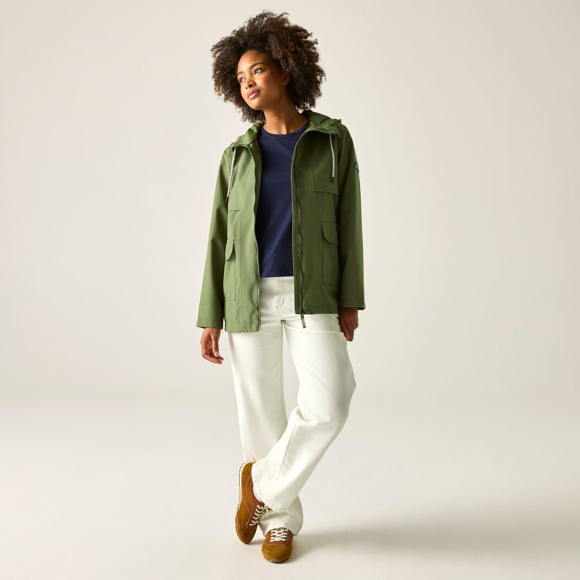 Orlea Damen-Kapuzen-Regenjacke 3/7
