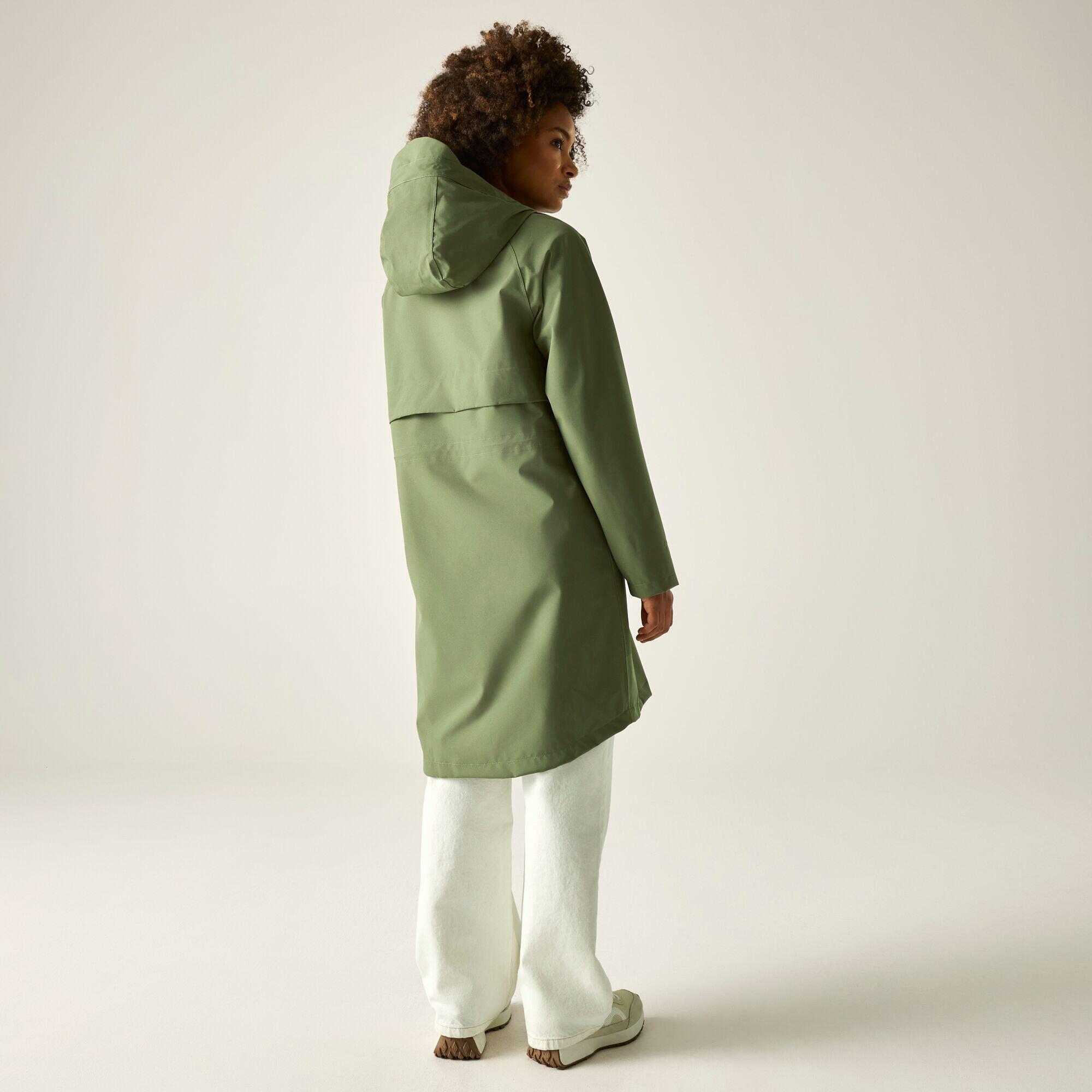 Veste imperméable à capuche longue Levita pour femme 2/7