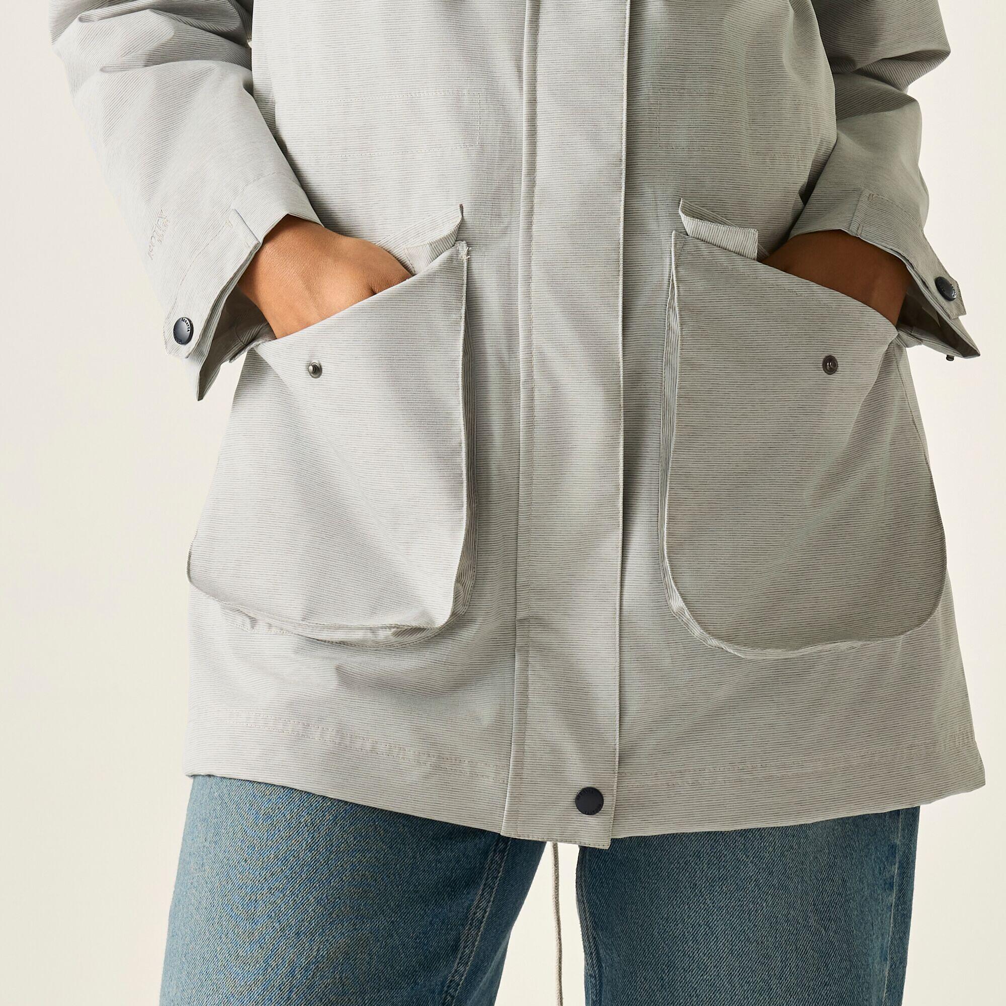 Chaqueta impermeable con capucha Norana para mujer 5/7