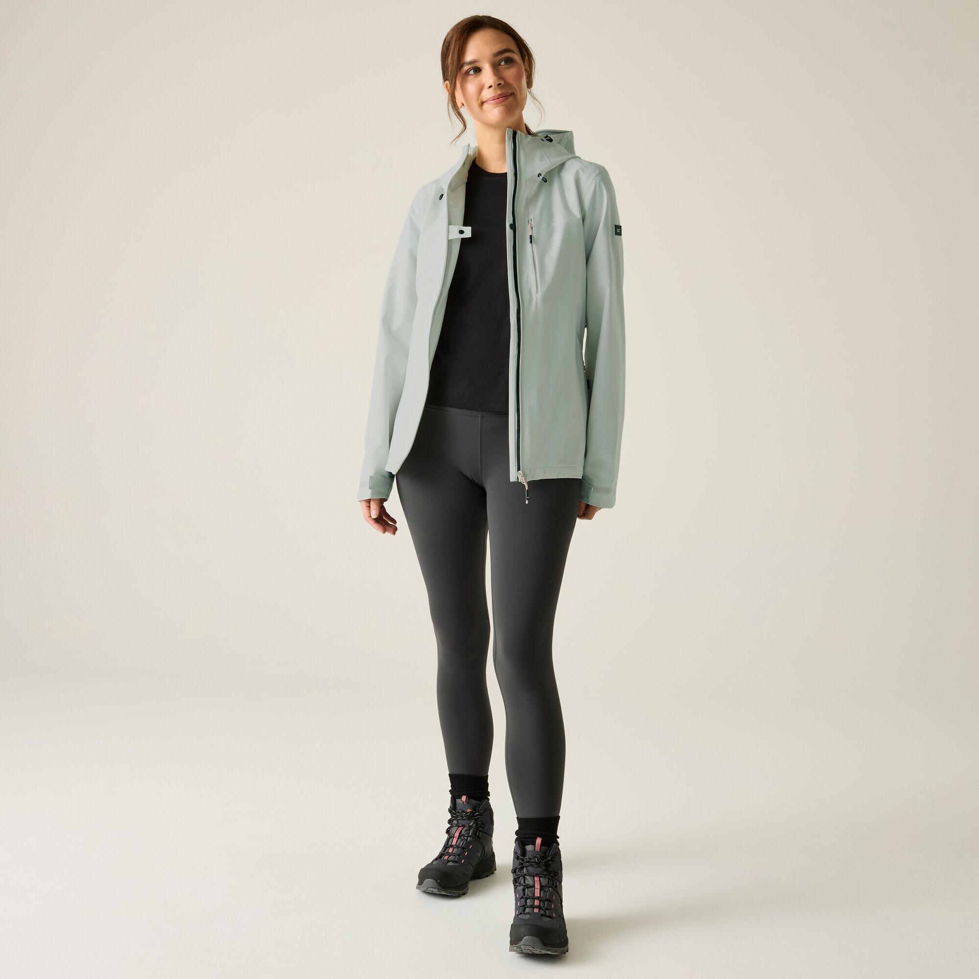 Womens Oklarna Hooded Hiking Waterproof Jacket 3/7