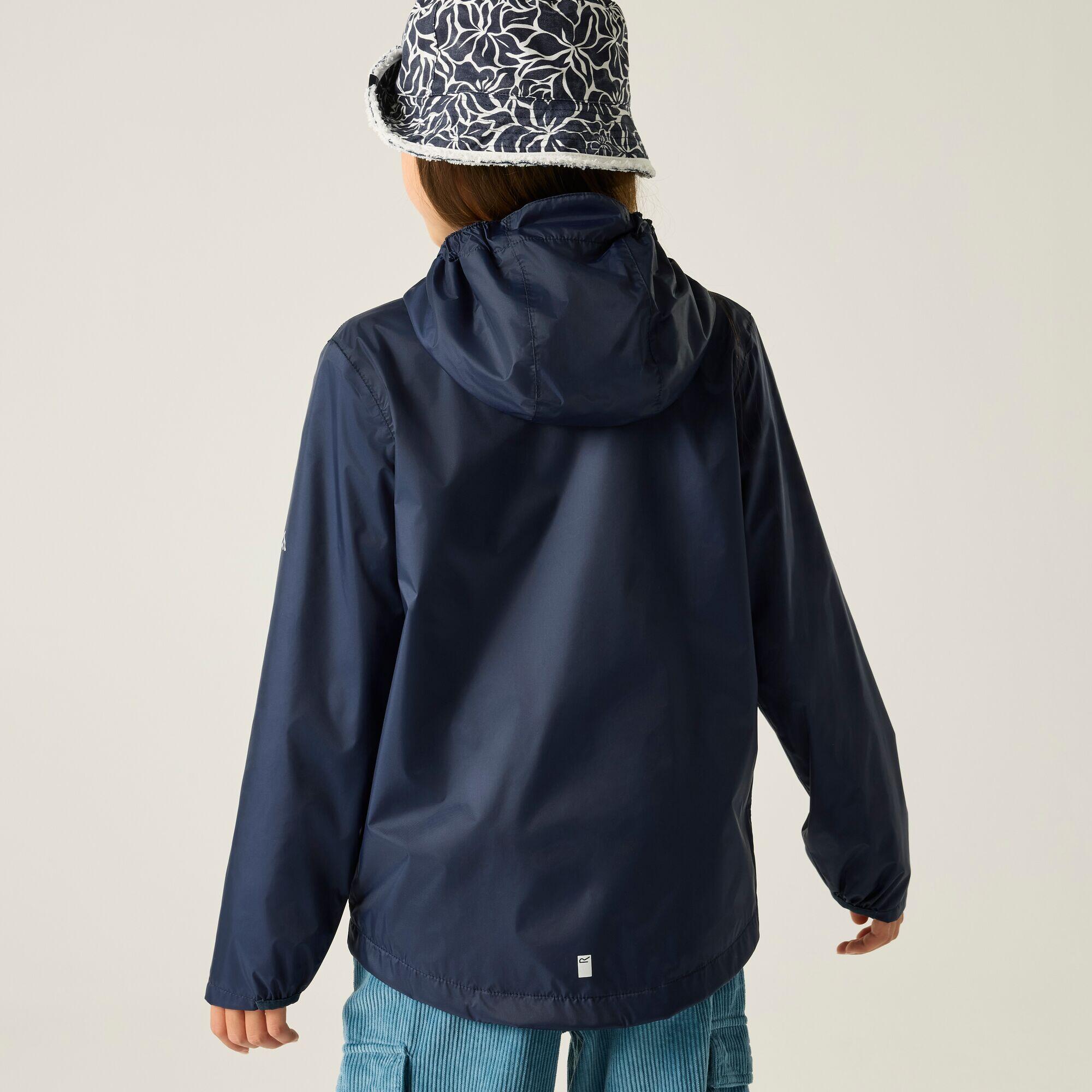 Kinder Lever Kapuzen Regenjacke 2/7