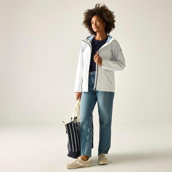 Veste imperméable à capuche Bayletta pour femme
