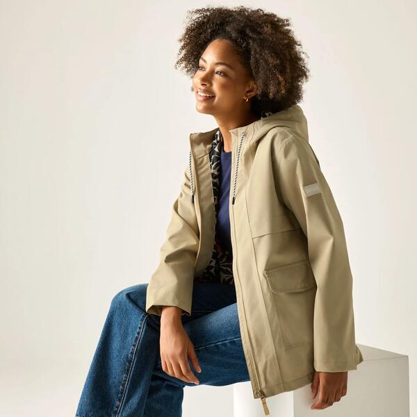 REGATTA Chaqueta impermeable con capucha Orlea para mujer