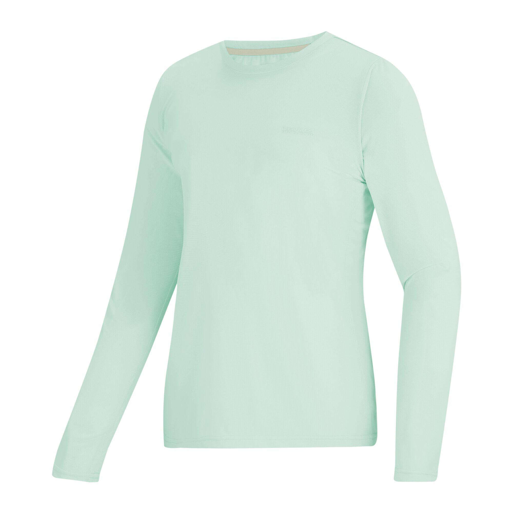 Mindo dames T-shirt met korte mouwen en anti-insectenprint van mesh 3/3