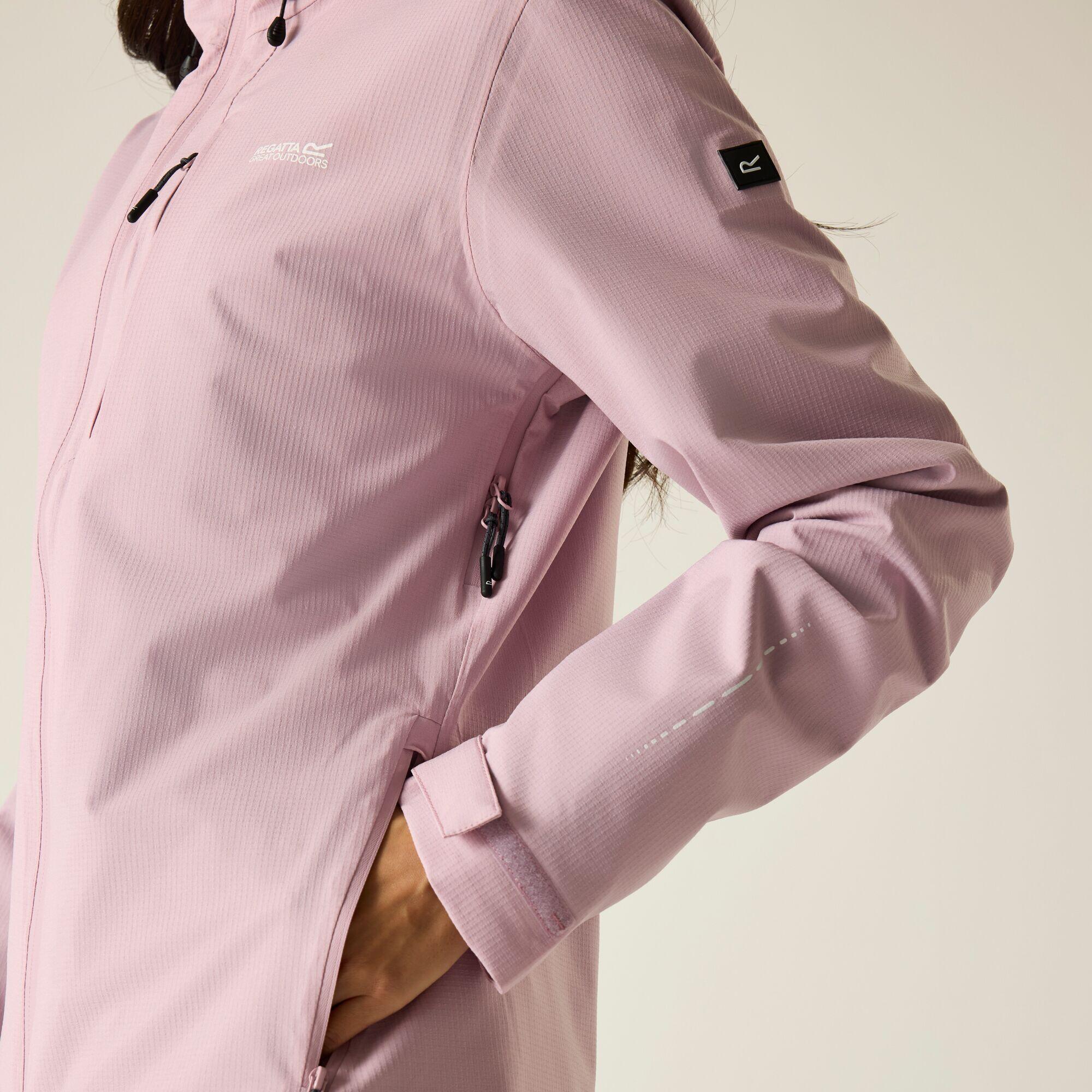 Womens Oklarna Hooded Hiking Waterproof Jacket 4/7