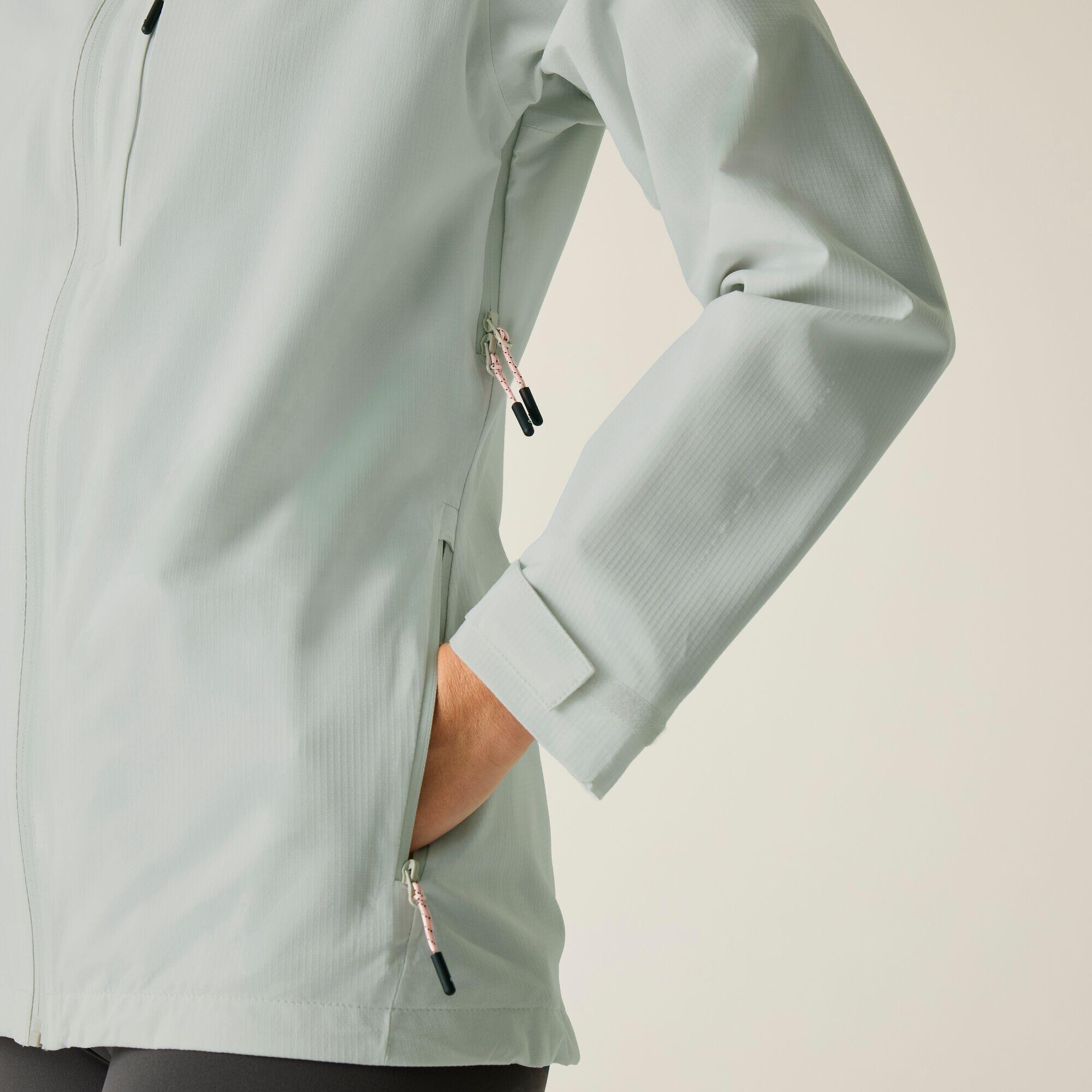 Womens Oklarna Hooded Hiking Waterproof Jacket 7/7