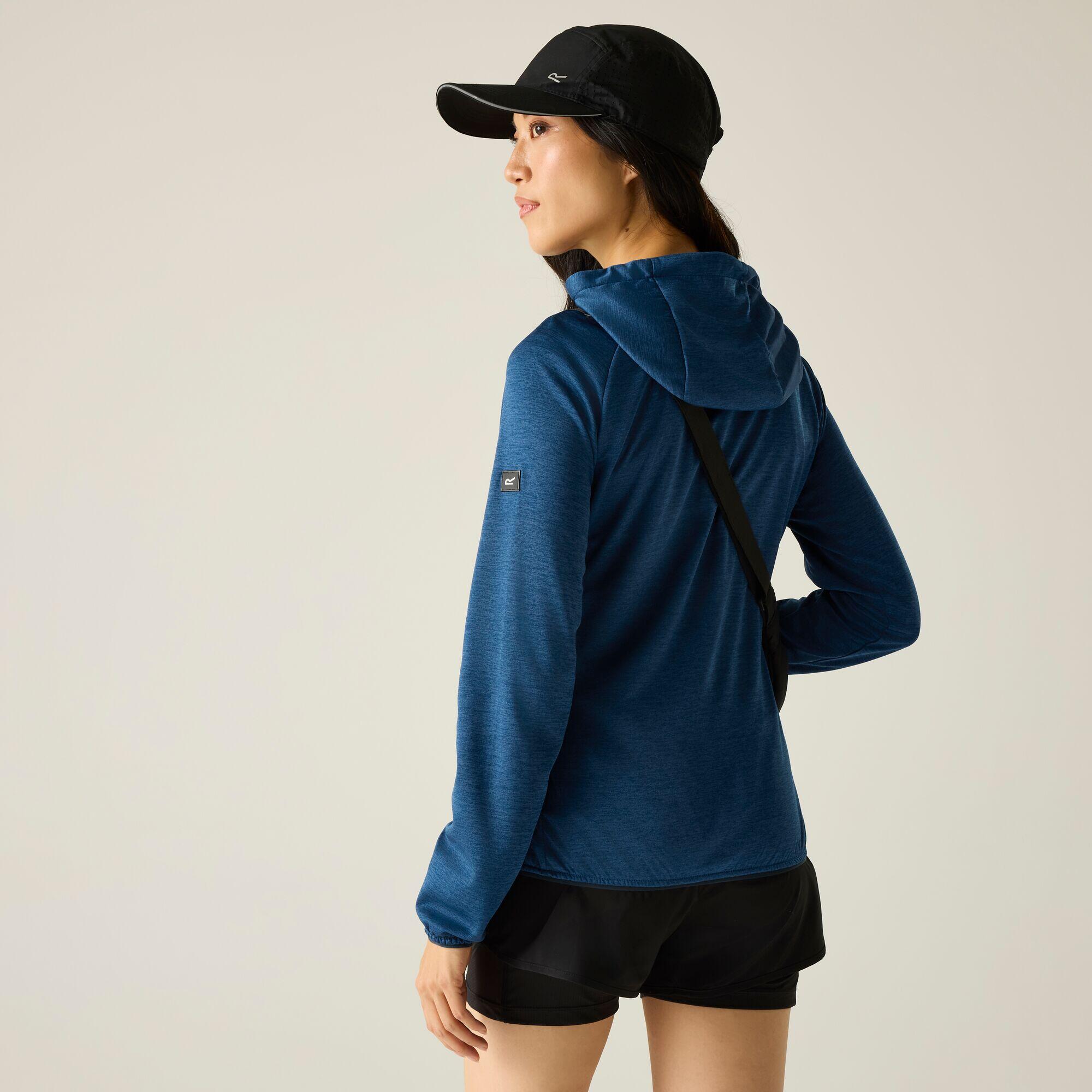 Tecido polar com capuz com fecho de correr para mulher Regatta Ferna 2/7