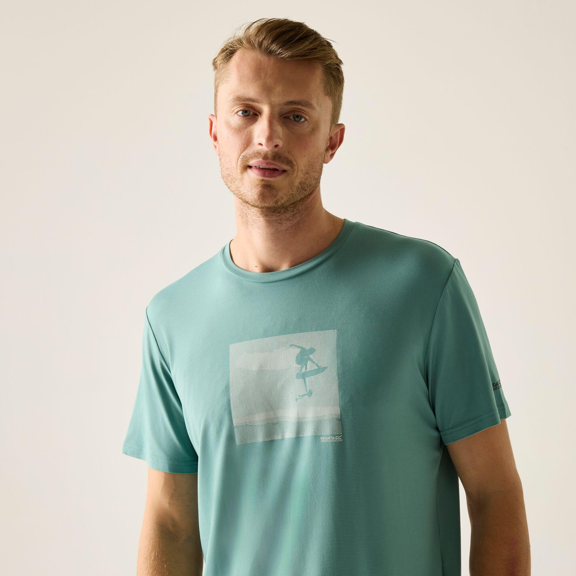 T-shirt graphique extensible à manches courtes Fingal pour homme 4/7