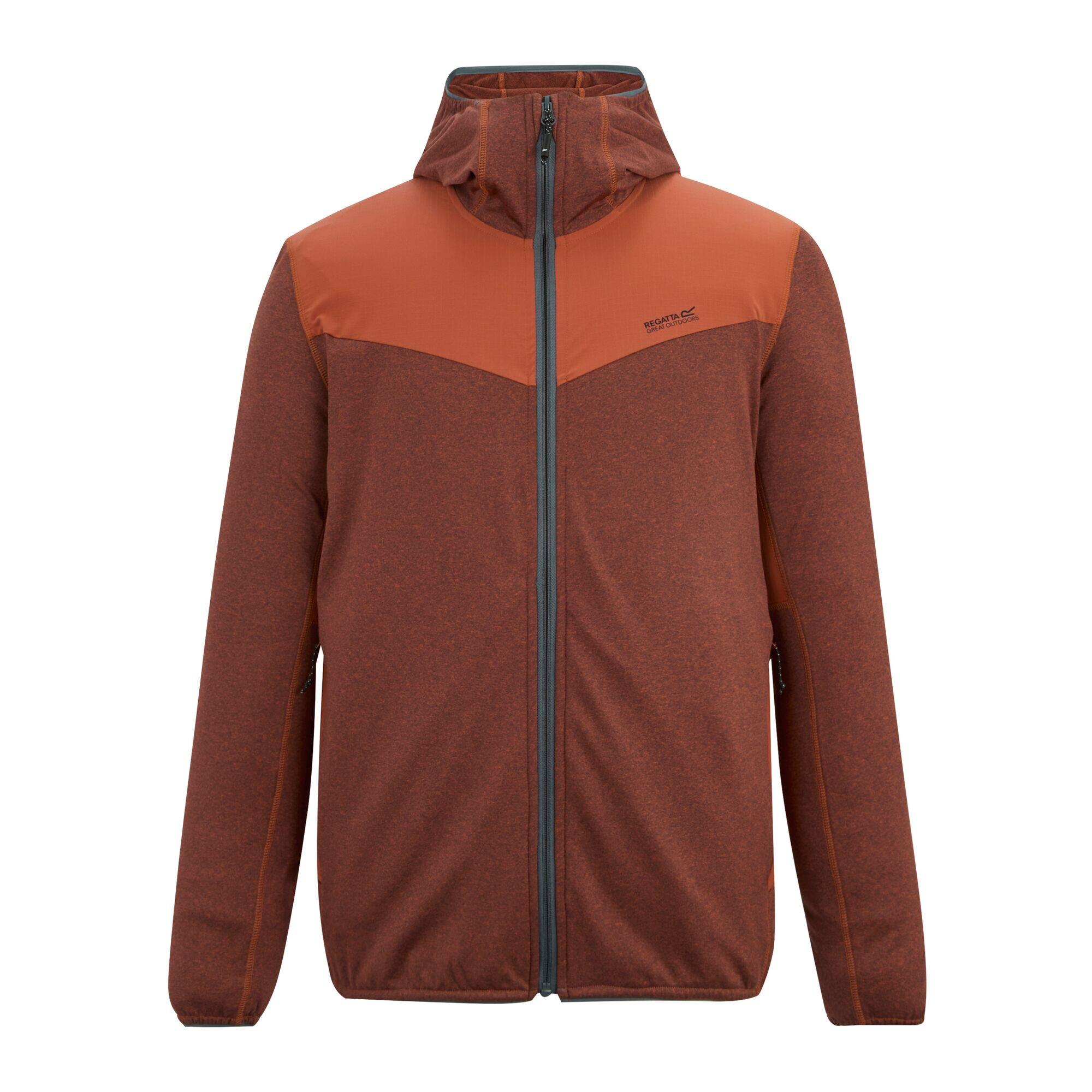 Capa intermedia con capucha y cremallera completa Finchdale Marl para hombre 6/7