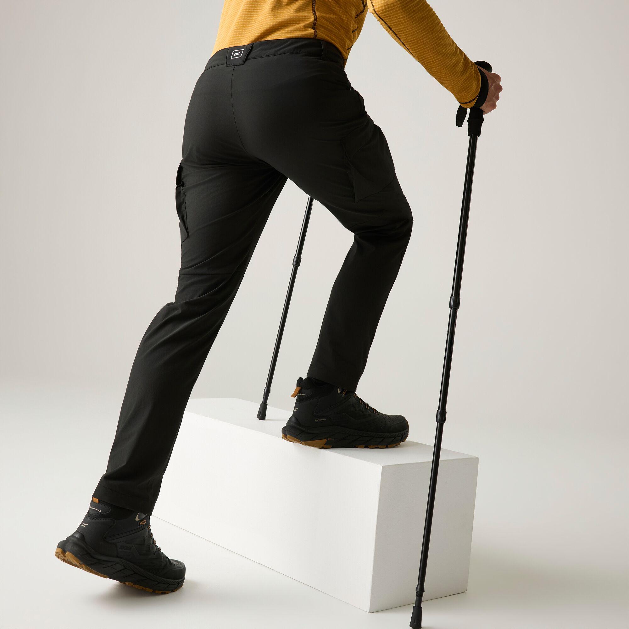 Mens Anti-Insect Travel Light Cargo Trousers 2/7