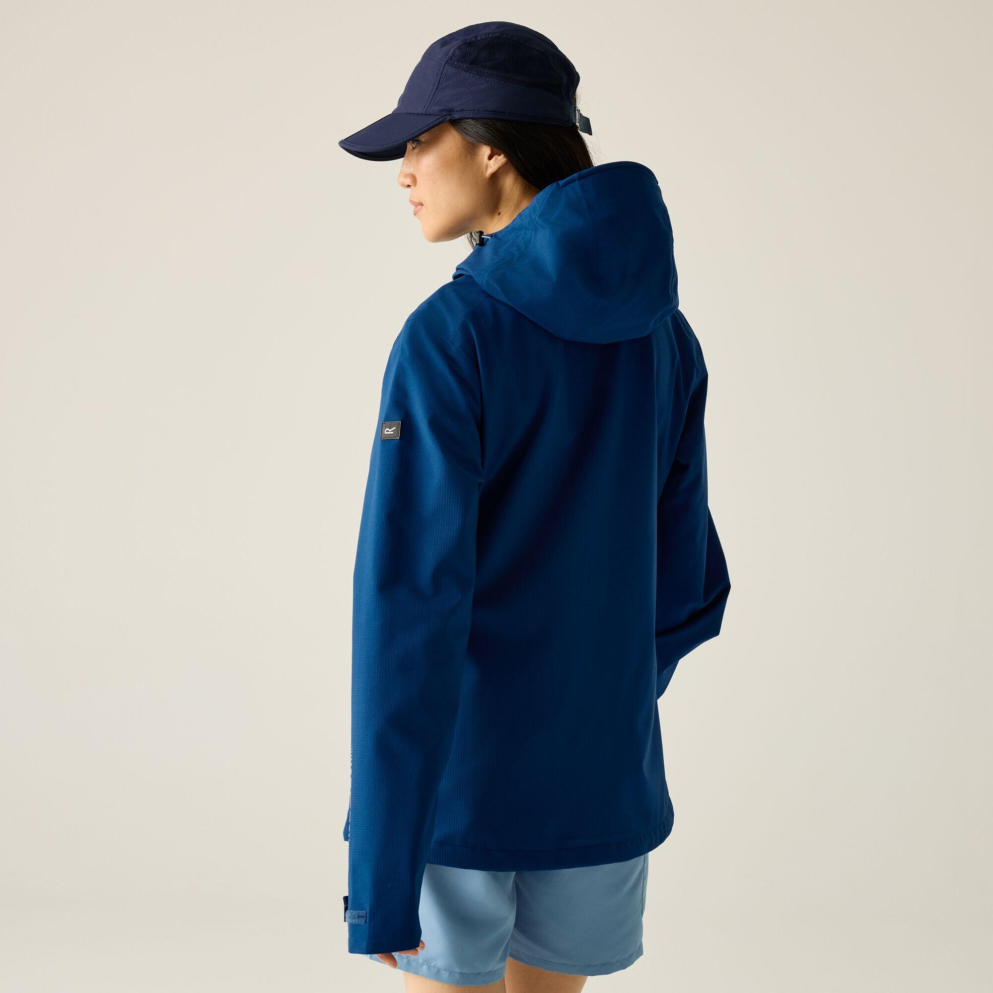 Womens Oklarna Hooded Hiking Waterproof Jacket 2/7