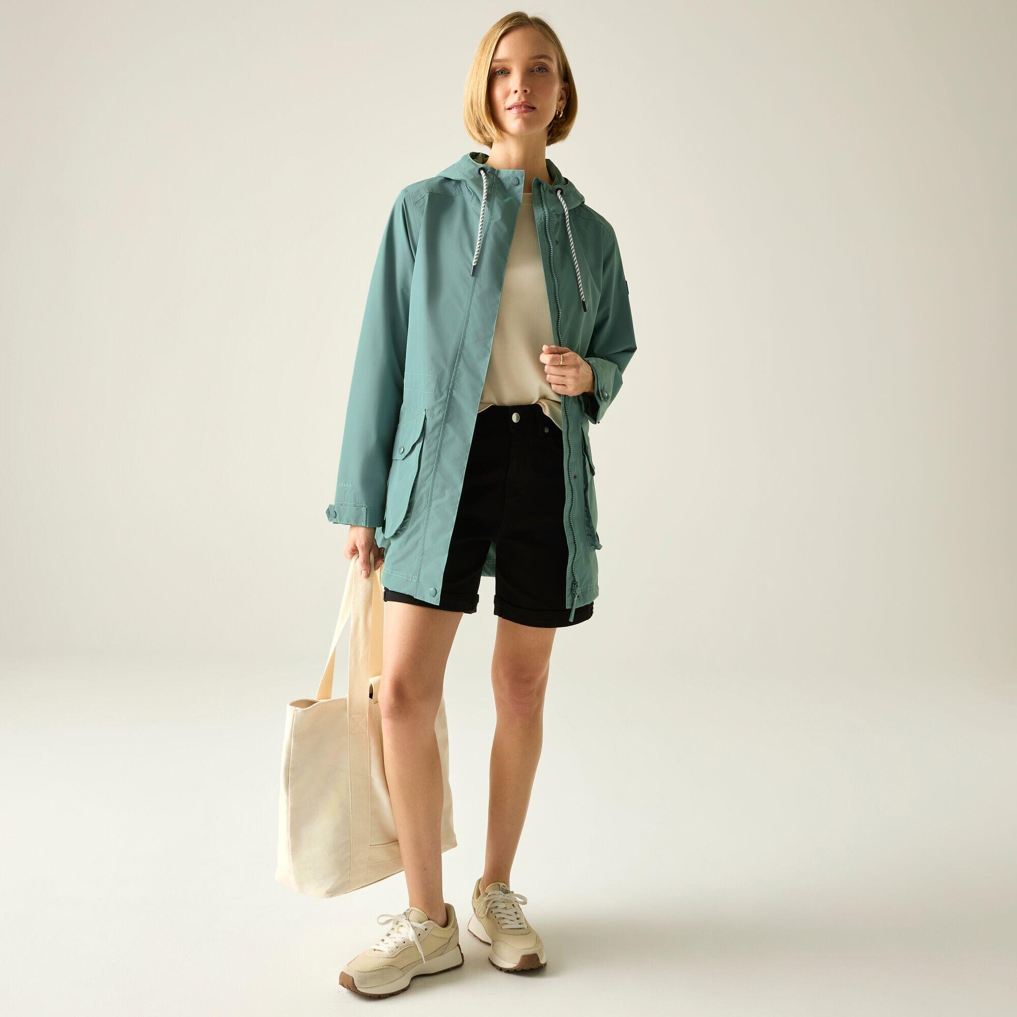 Chaqueta impermeable con capucha Norana para mujer 3/7