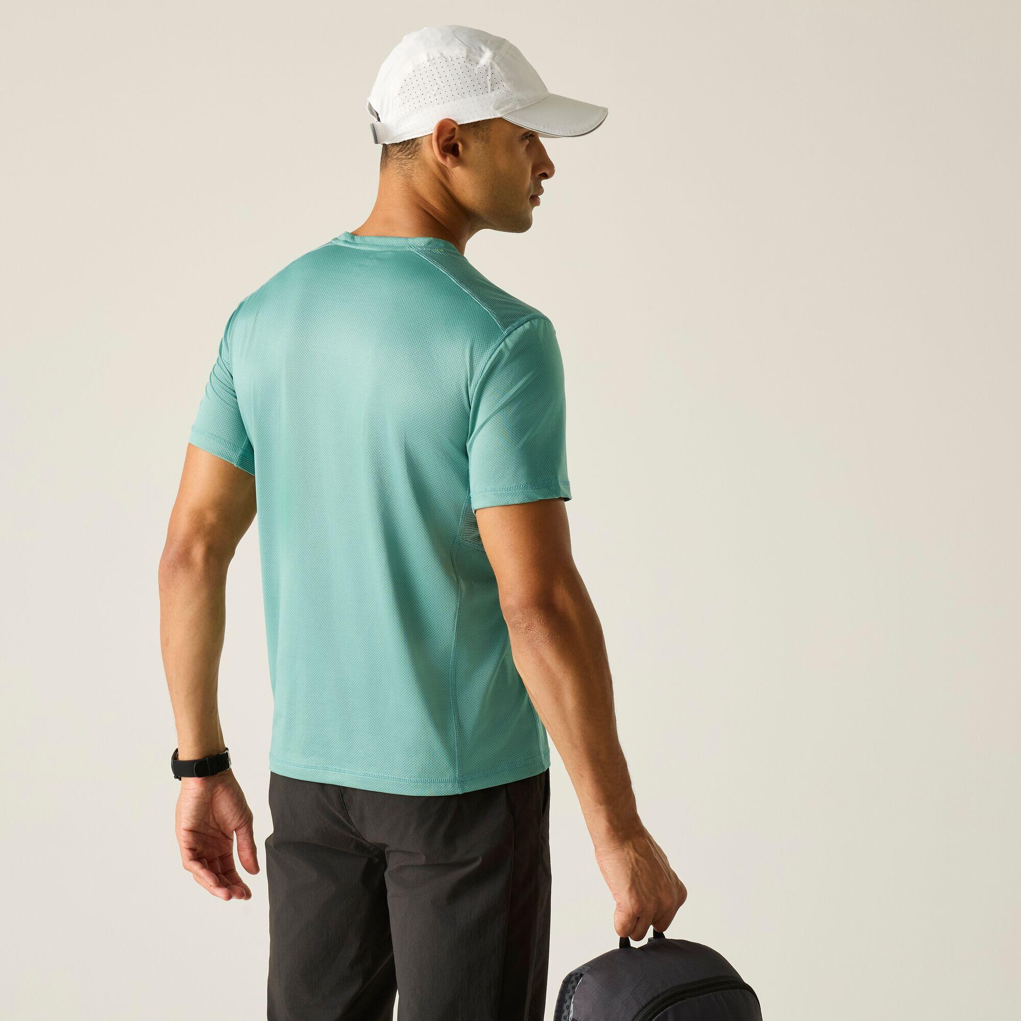 T-shirt à manches courtes en maille active Virda pour homme 2/7
