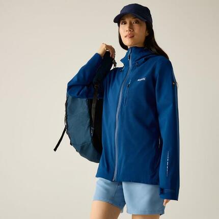 Veste de randonnée imperméable à capuche Oklarna pour femme