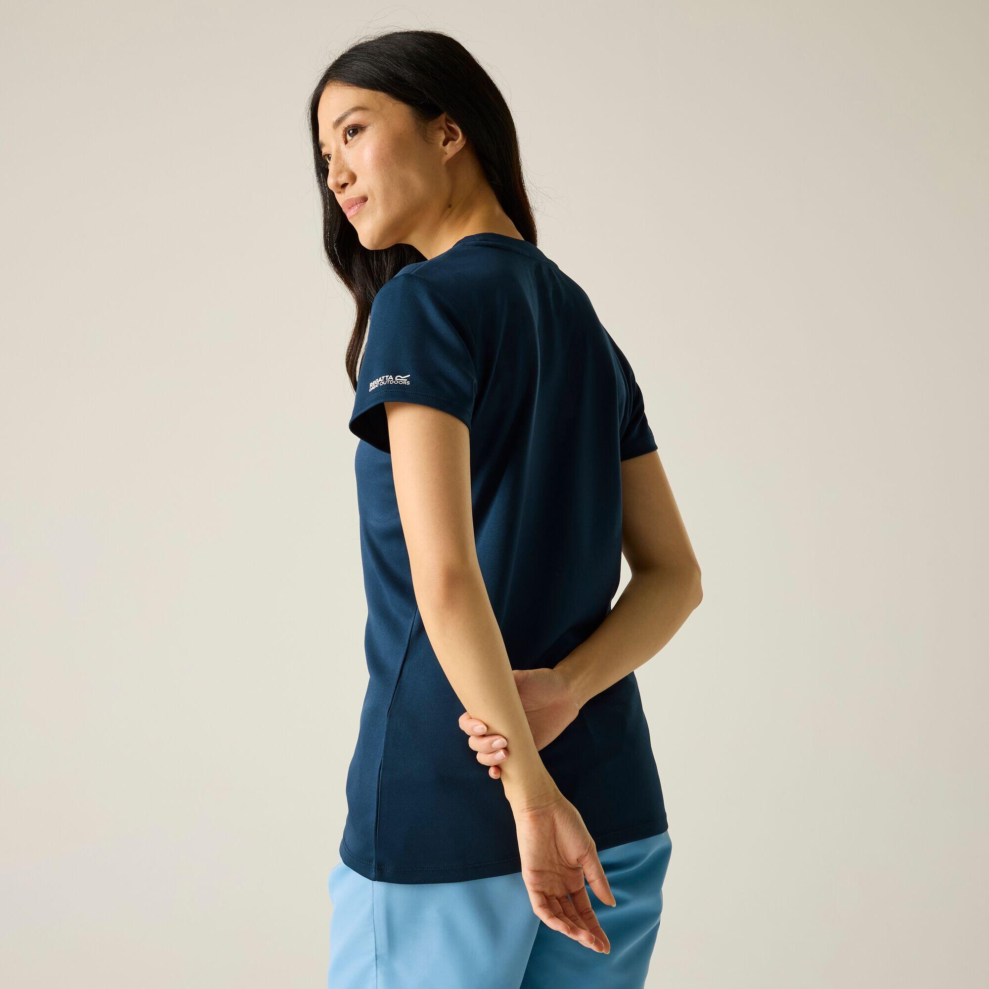 Damen Fingal Kurzarm-T-Shirt mit Grafik 2/7