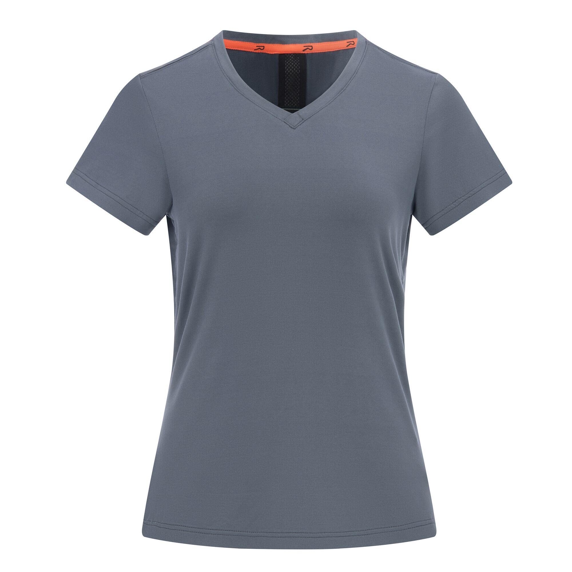 T-shirt à manches courtes et col en V Elkie pour femme 5/7