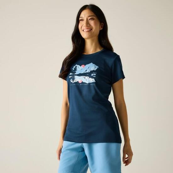 T-shirt graphique à manches courtes Fingal pour femmes