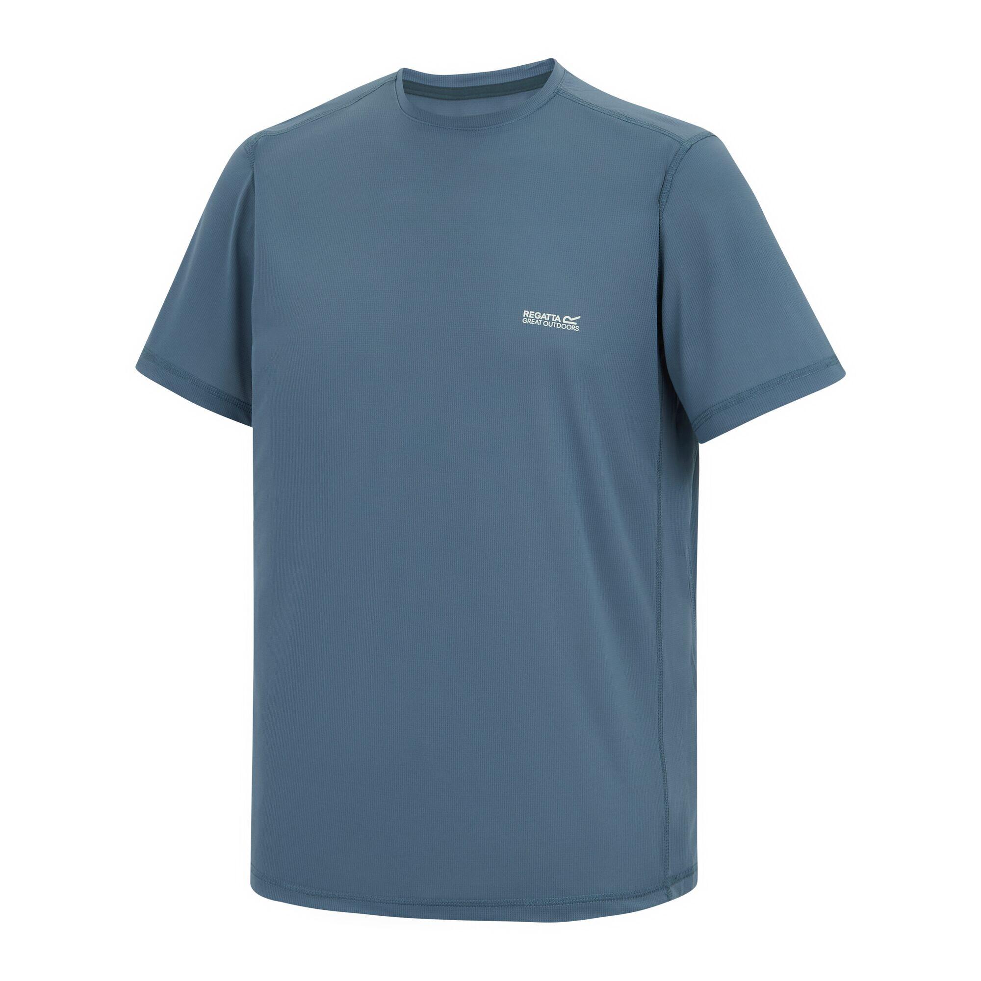 Mindo Herren-T-Shirt mit Insektenschutz-Funktion und kurzen Ärmeln aus Mesh 7/7