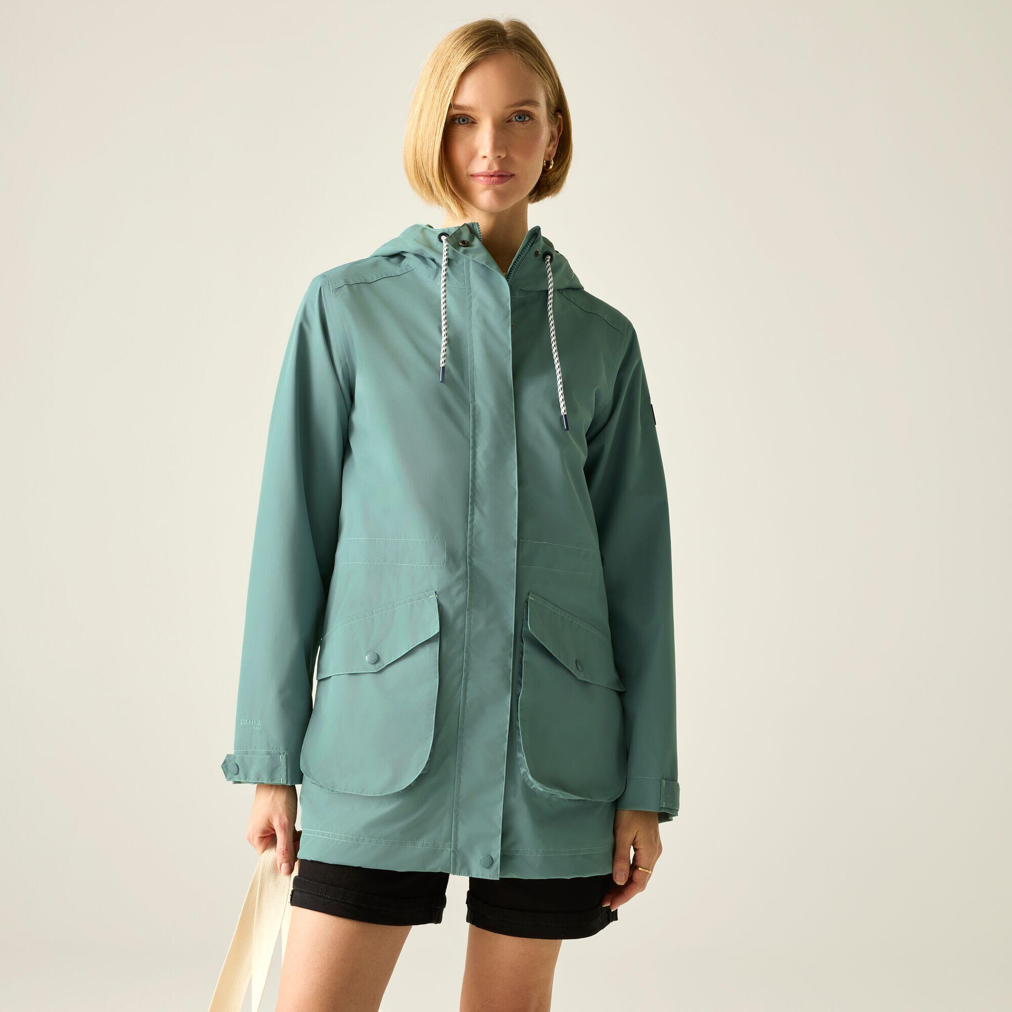 Chaqueta impermeable con capucha Norana para mujer 4/7