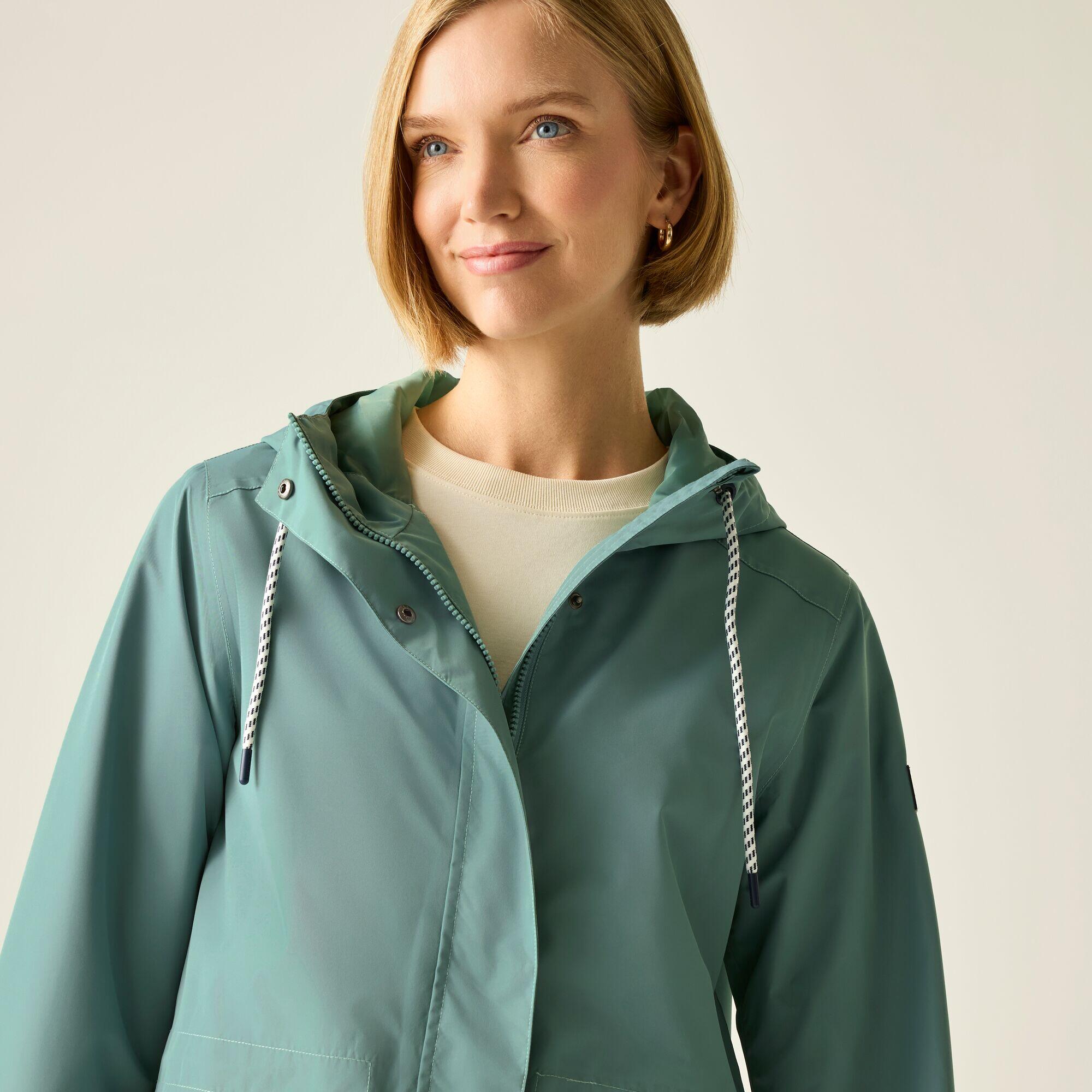 Chaqueta impermeable con capucha Norana para mujer 6/7