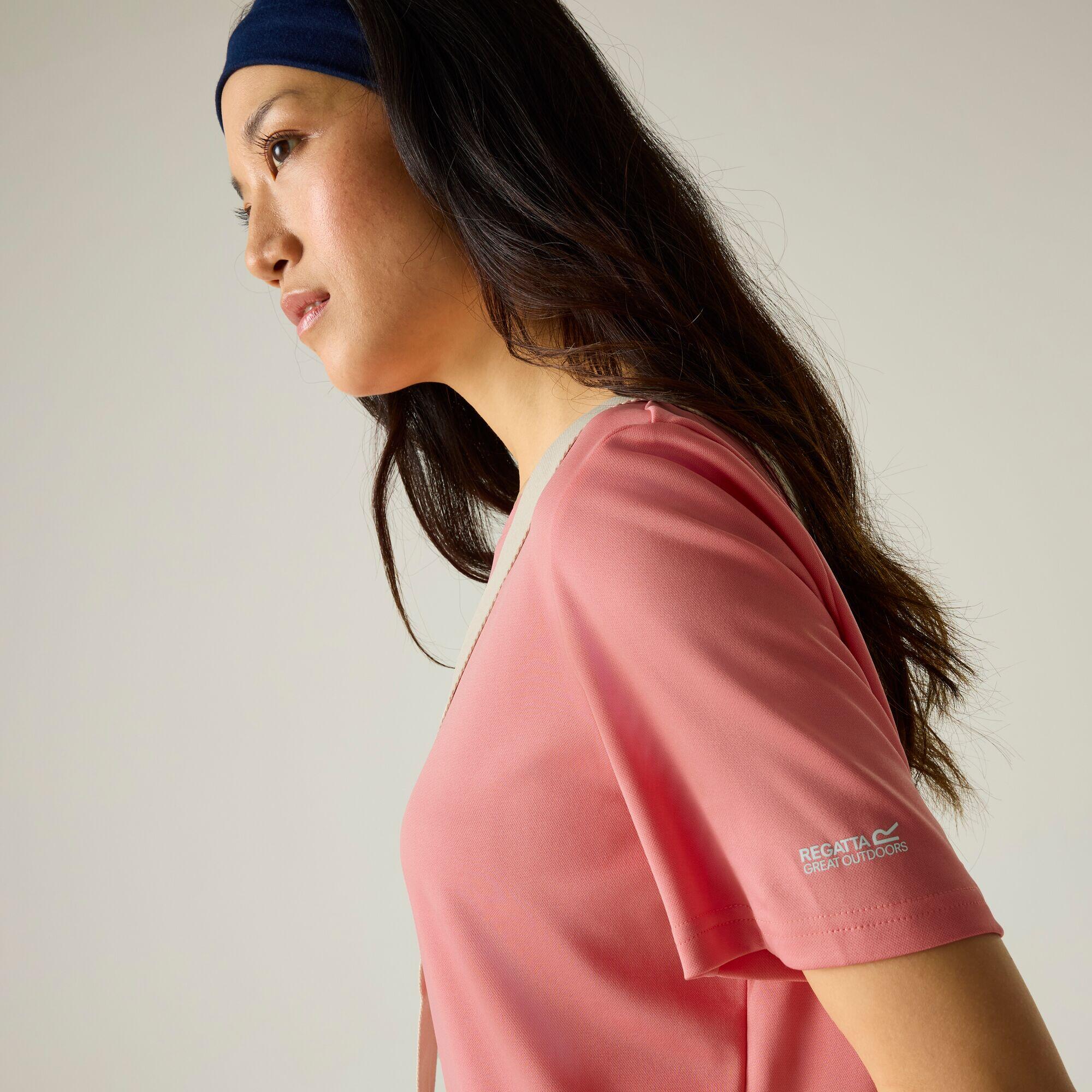 T-shirt à manches courtes Botanna pour femme, séchage rapide, logo 4/7