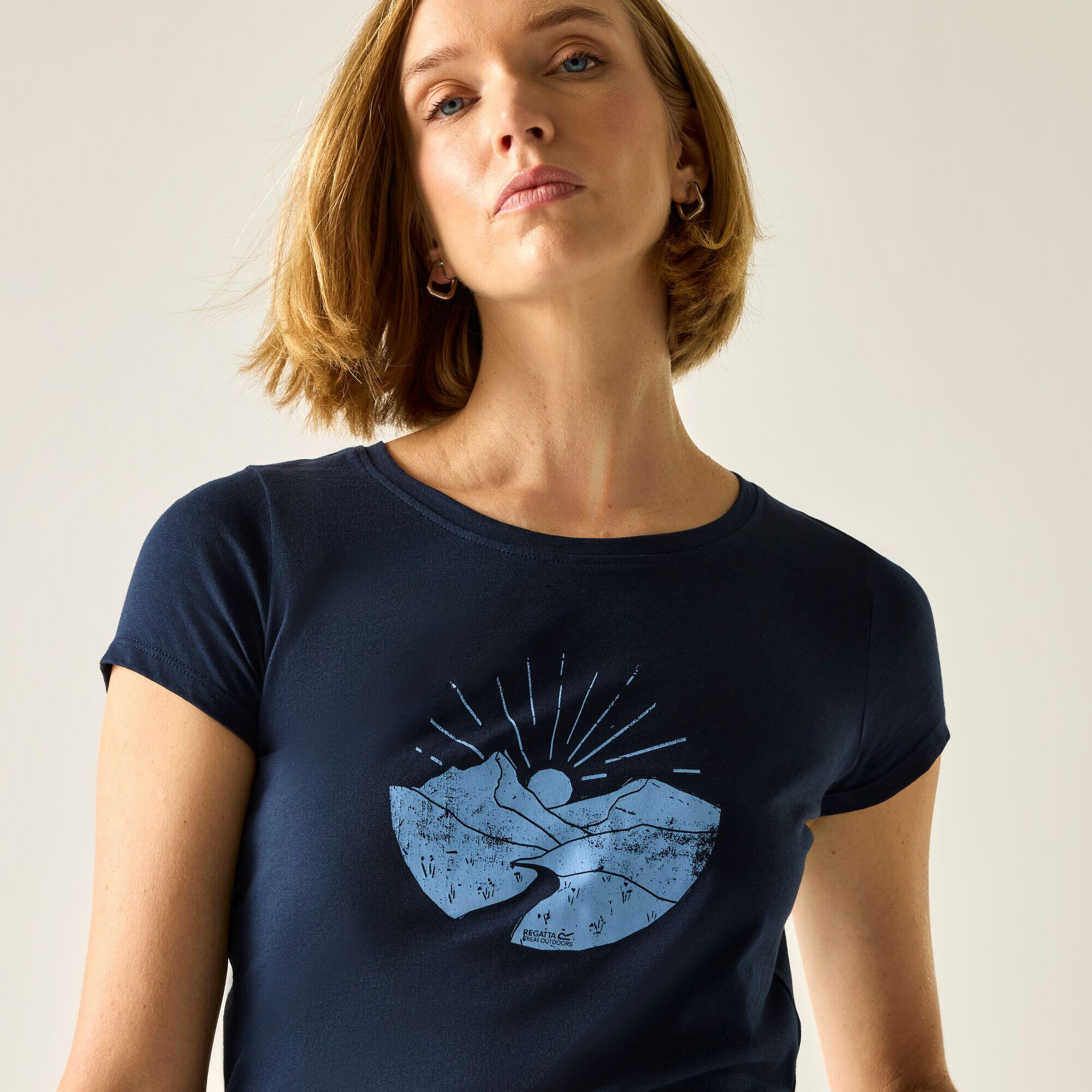 T-shirt graphique à manches courtes pour femme 4/7
