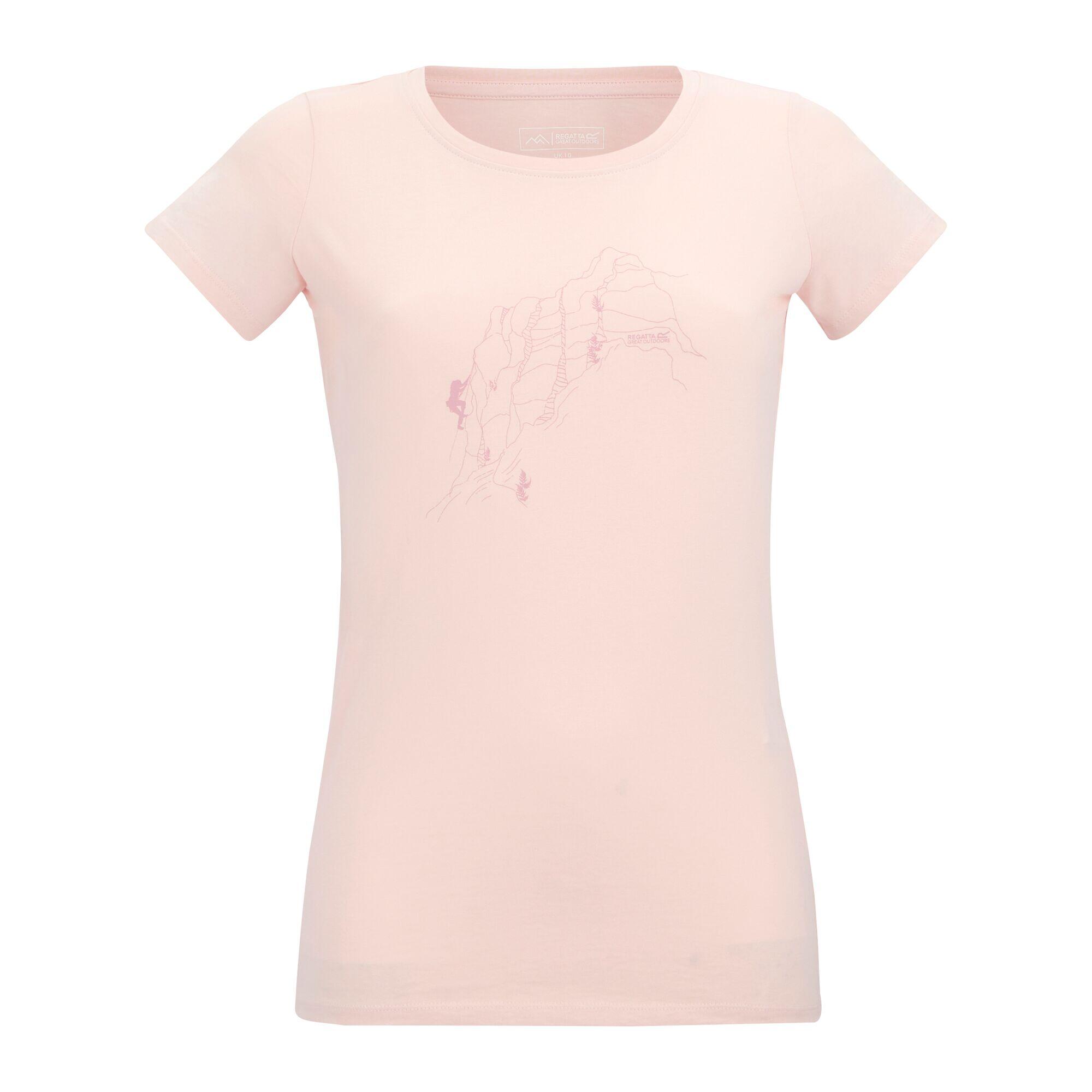 Maglietta grafica a maniche corte da donna Breezed 6/7