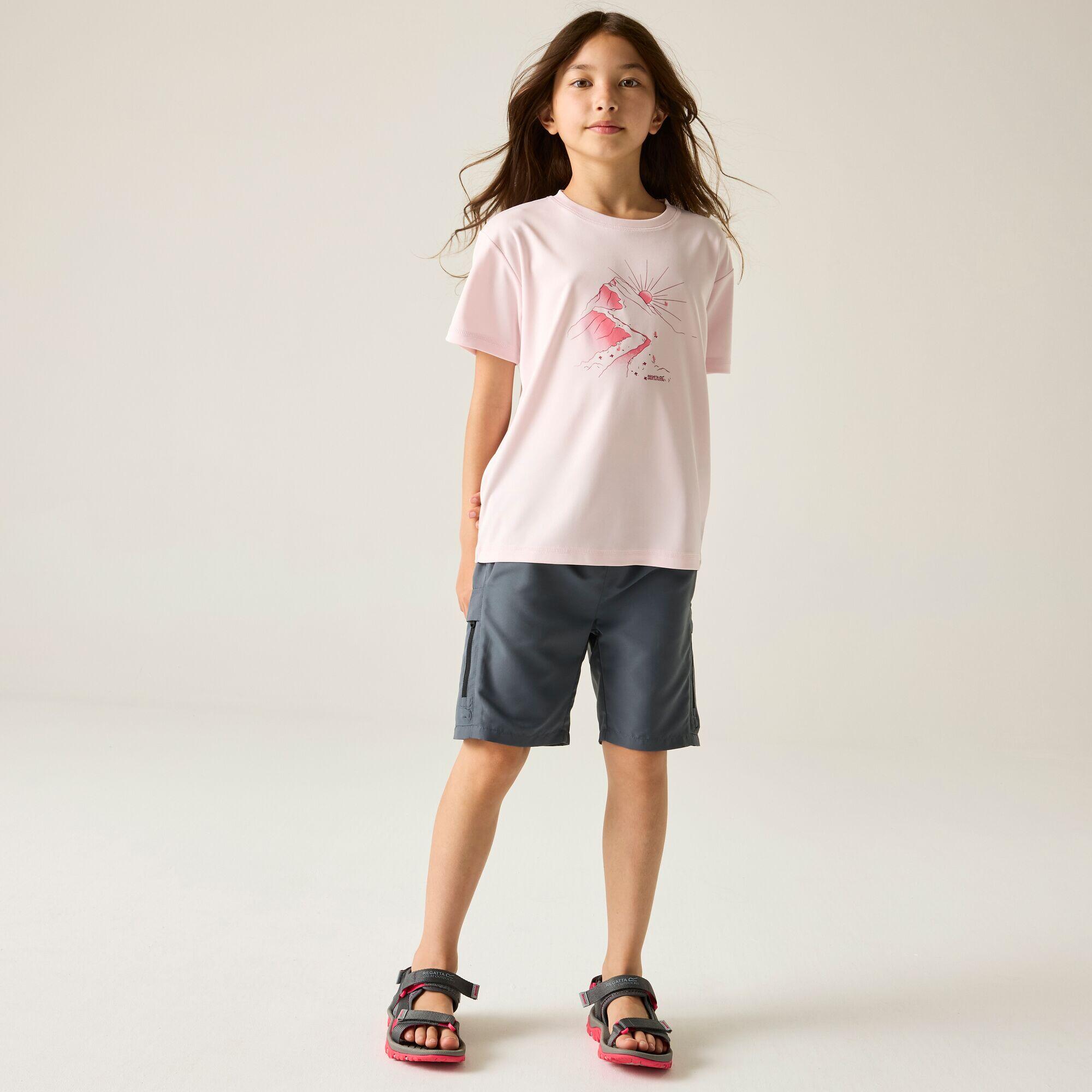 Kids Aria Short Sleeved Graphic T-Shirt 3/7
