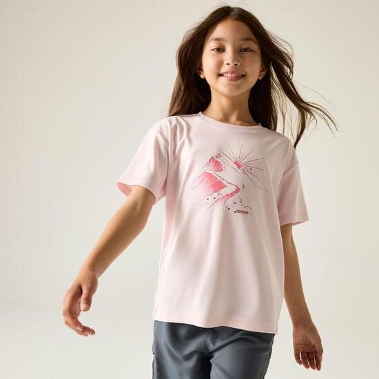 T-shirt graphique à manches courtes Aria pour enfants