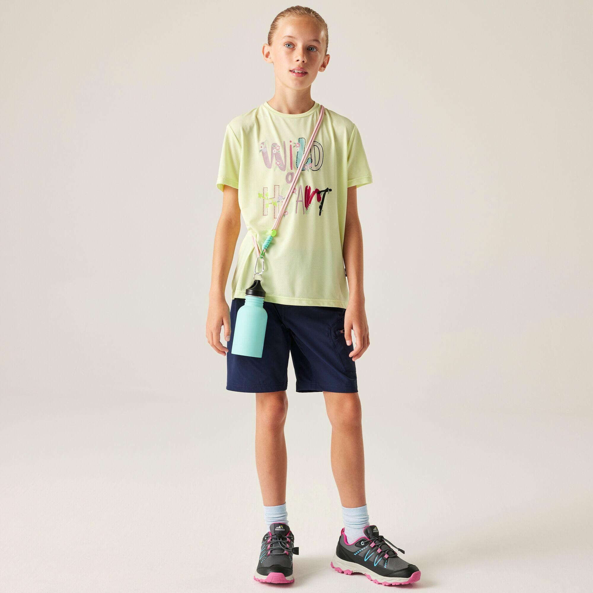 Grappig lichtgewicht T-shirt met korte mouwen en grafische print voor kinderen 3/7