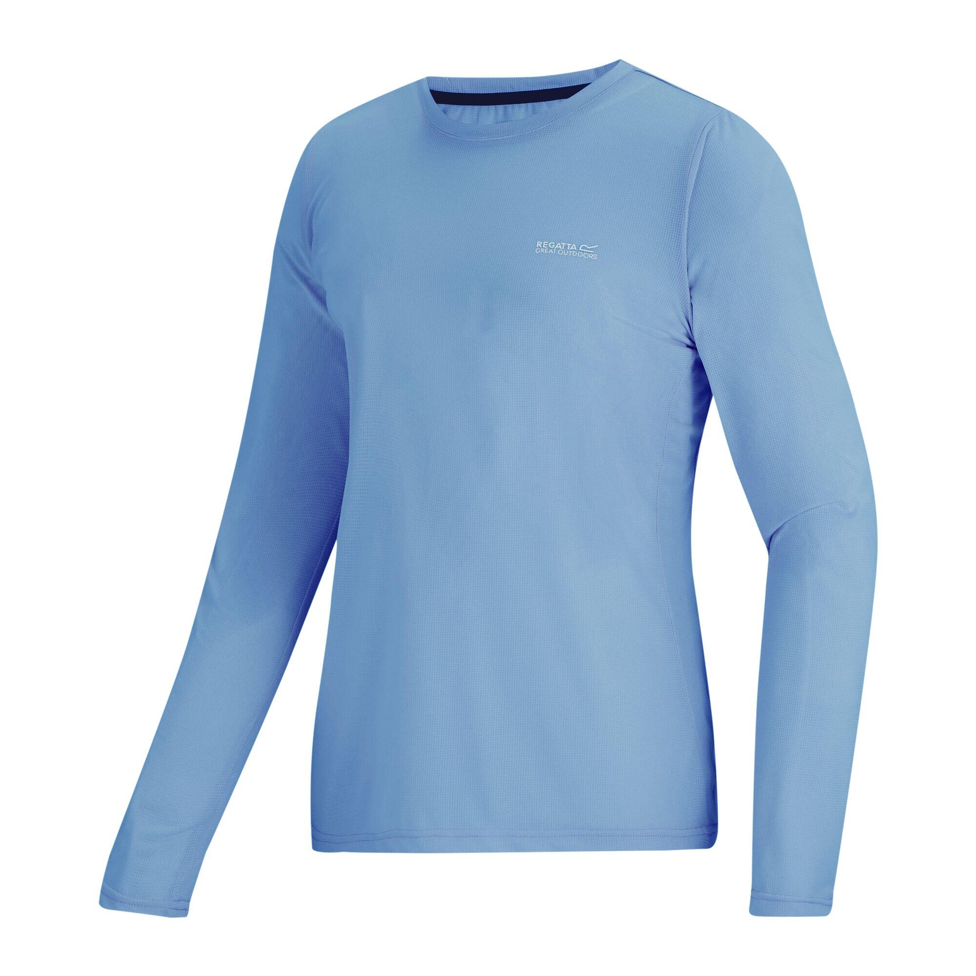 Mindo dames T-shirt met korte mouwen en anti-insectenprint van mesh 7/7