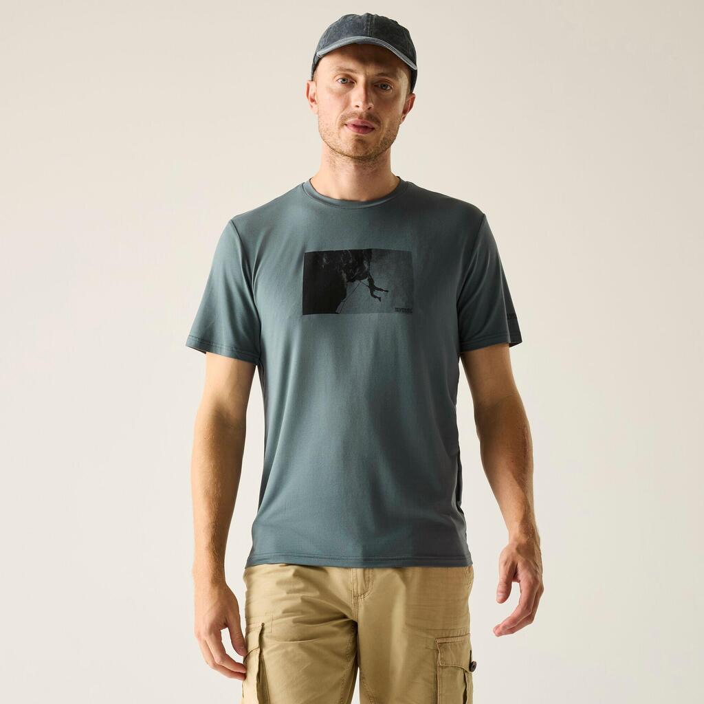 Mens Fingal Stretch Short Sleeved Graphic T-Shirt