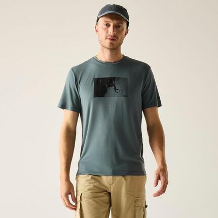T-shirt graphique extensible à manches courtes Fingal pour homme